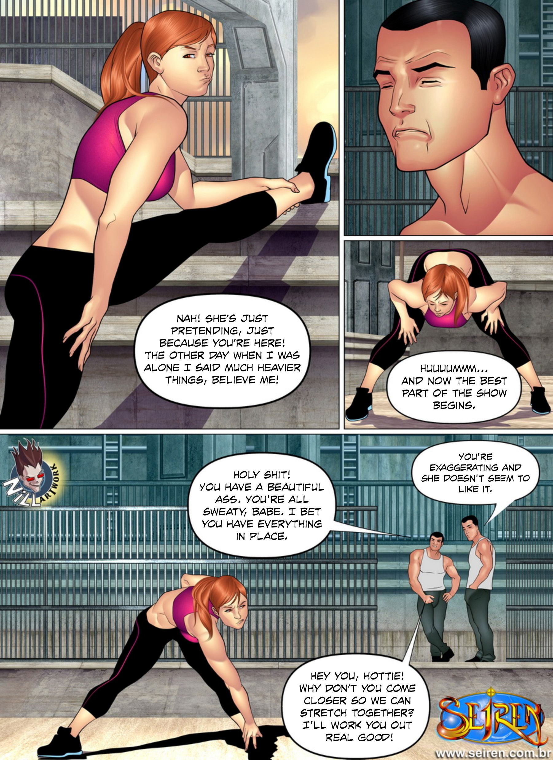The Sportswoman [Seiren] 1 . The Sportswoman - Chapter 1 [Seiren] – page 4