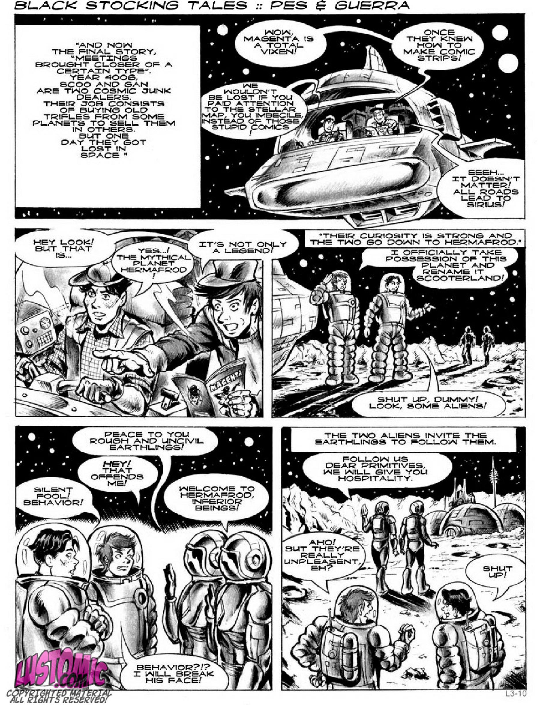 The Magenta Stories [Lustomic] 3 . The Magenta Stories - Black Stocking Tales - Chapter 3 [Lustomic] – page 10