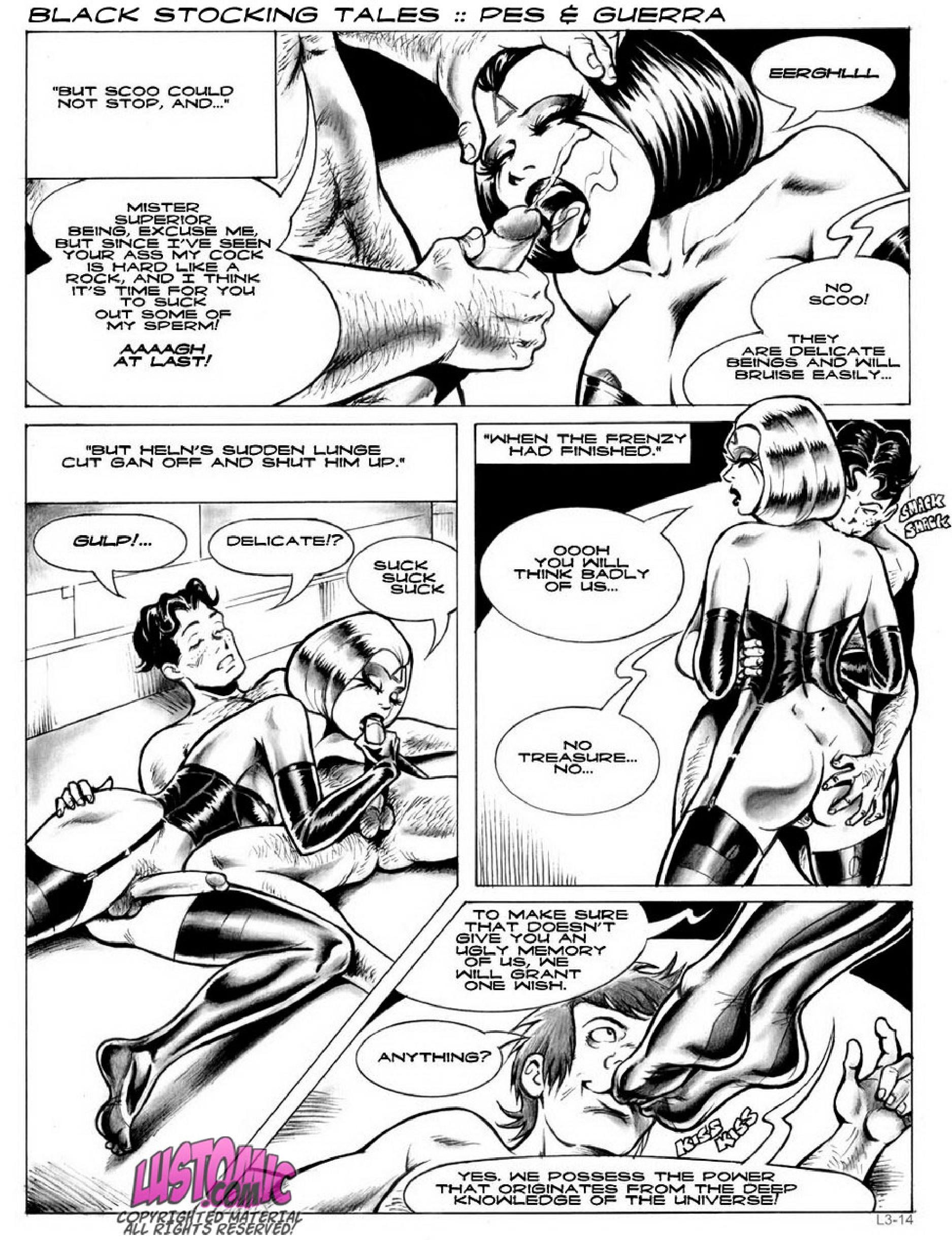 The Magenta Stories [Lustomic] 3 . The Magenta Stories - Black Stocking Tales - Chapter 3 [Lustomic] – page 14