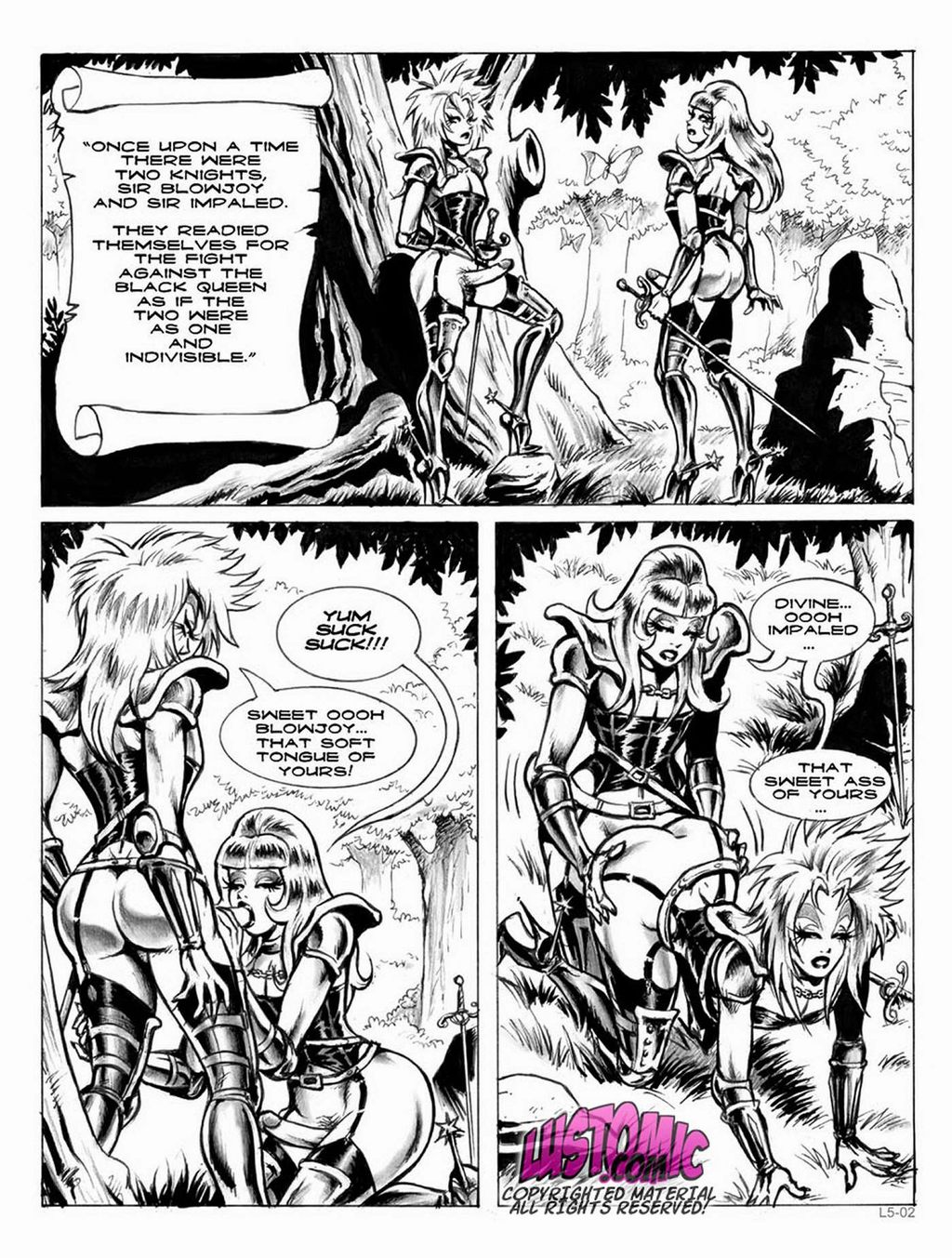 The Magenta Stories [Lustomic] 5 . The Magenta Stories - The Canterborough Tales - Chapter 5 [Lustomic] – page 2