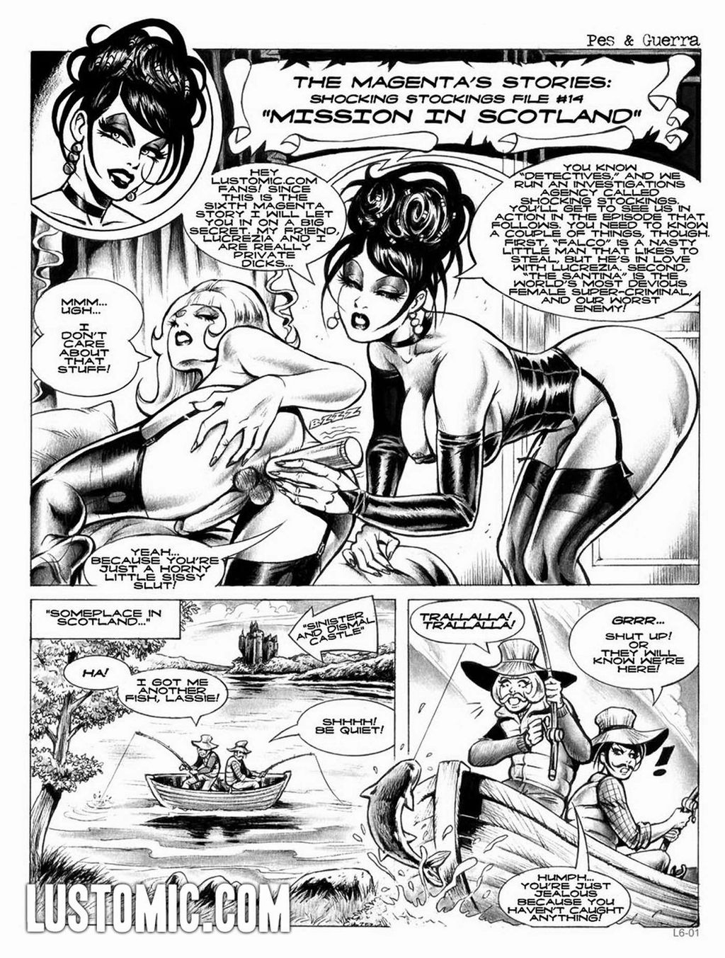The Magenta Stories [Lustomic] 6 . The Magenta Stories - Mission In Scotland - Chapter 6 [Lustomic] – page 1