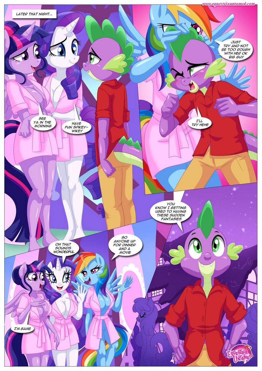 Spike’s Harem (My Little Pony – Friendship Is Magic) [PalComix] 5 . The Secret Ingredient Is Fluttershy... Fluttershy - Chapter 5 (My Little Pony - Friendship Is Magic) [PalComix] – page 14
