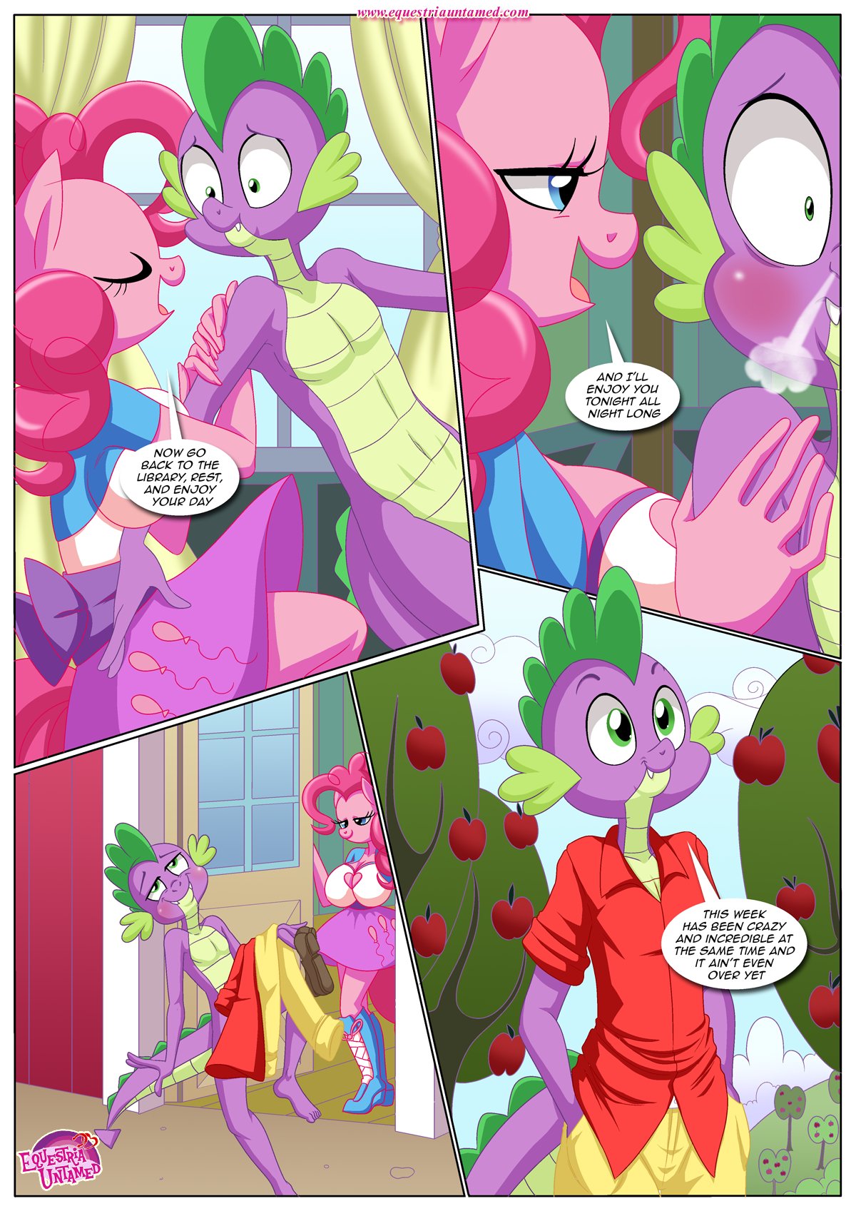 Spike’s Harem (My Little Pony – Friendship Is Magic) [PalComix] 7 . Pinkie's Playhouse - Chapter 7 (My Little Pony - Friendship Is Magic) [PalComix] – page 13
