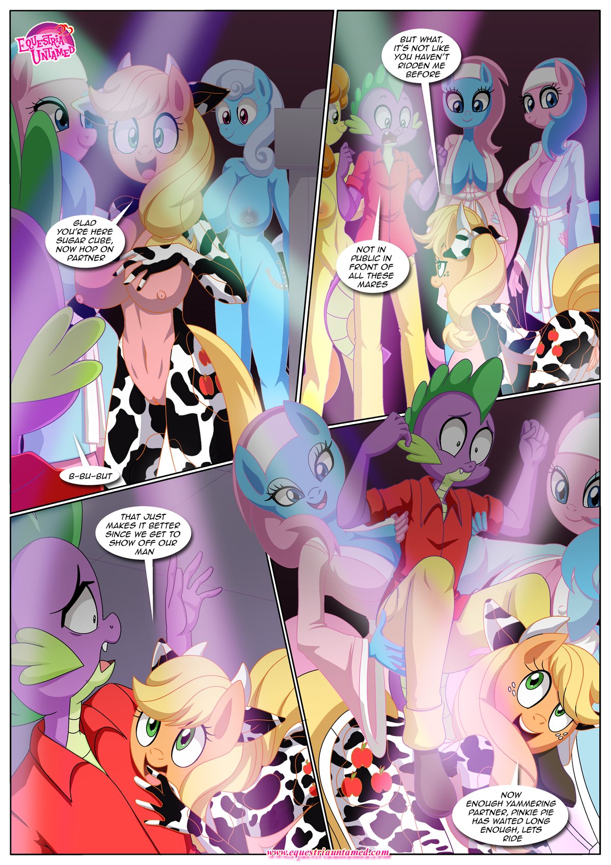 Spike’s Harem (My Little Pony – Friendship Is Magic) [PalComix] 7 . Pinkie's Playhouse - Chapter 7 (My Little Pony - Friendship Is Magic) [PalComix] – page 25