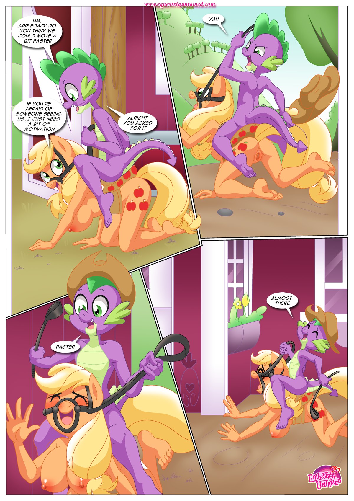 Spike’s Harem (My Little Pony – Friendship Is Magic) [PalComix] 7 . Pinkie's Playhouse - Chapter 7 (My Little Pony - Friendship Is Magic) [PalComix] – page 5