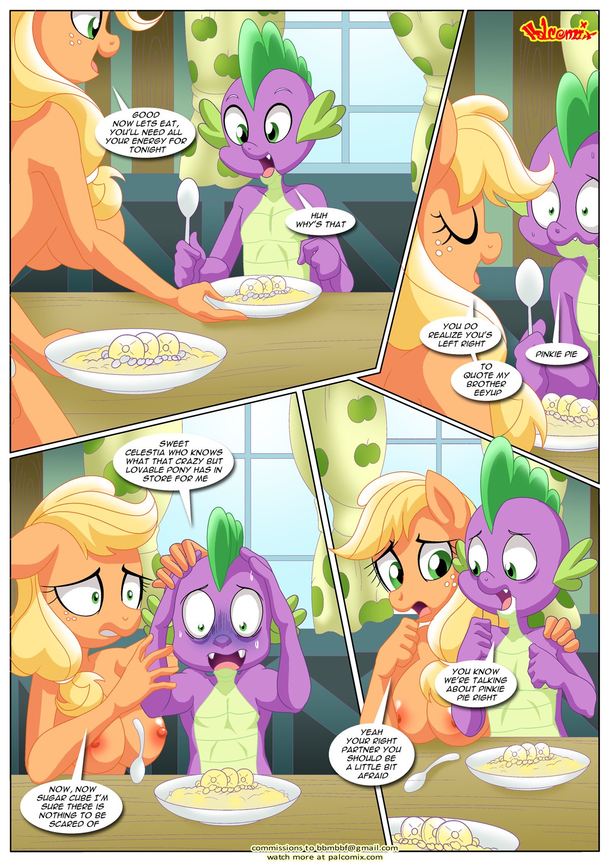 Spike’s Harem (My Little Pony – Friendship Is Magic) [PalComix] 7 . Pinkie's Playhouse - Chapter 7 (My Little Pony - Friendship Is Magic) [PalComix] – page 7