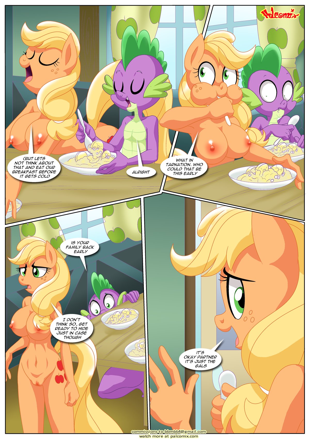 Spike’s Harem (My Little Pony – Friendship Is Magic) [PalComix] 7 . Pinkie's Playhouse - Chapter 7 (My Little Pony - Friendship Is Magic) [PalComix] – page 8
