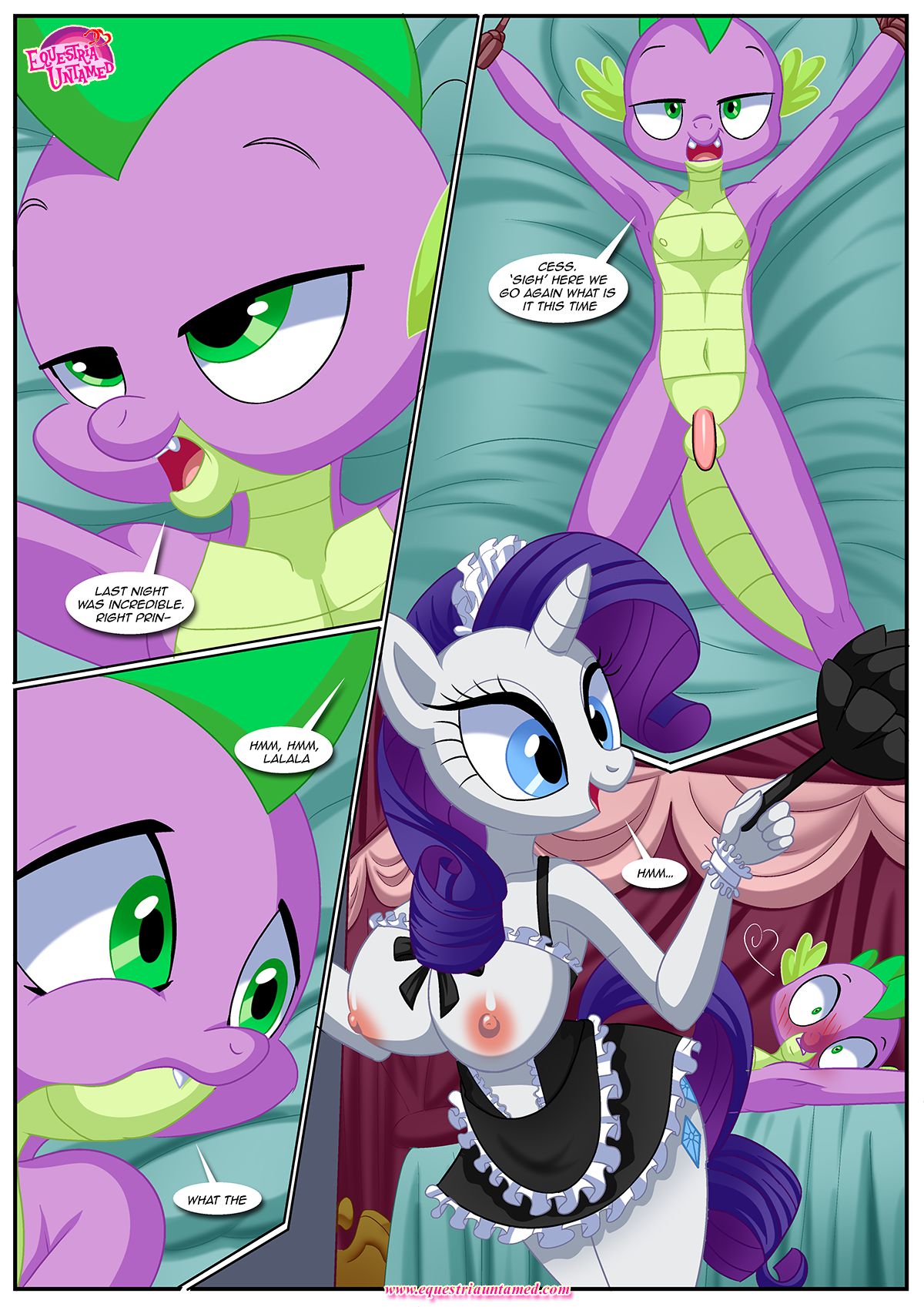 Spike’s Harem (My Little Pony – Friendship Is Magic) [PalComix] 9 . Spike's Ultimate Fantasies or The Dragon King's Harem - Chapter 9 (My Little Pony - Friendship Is Magic) [PalComix] – page 13