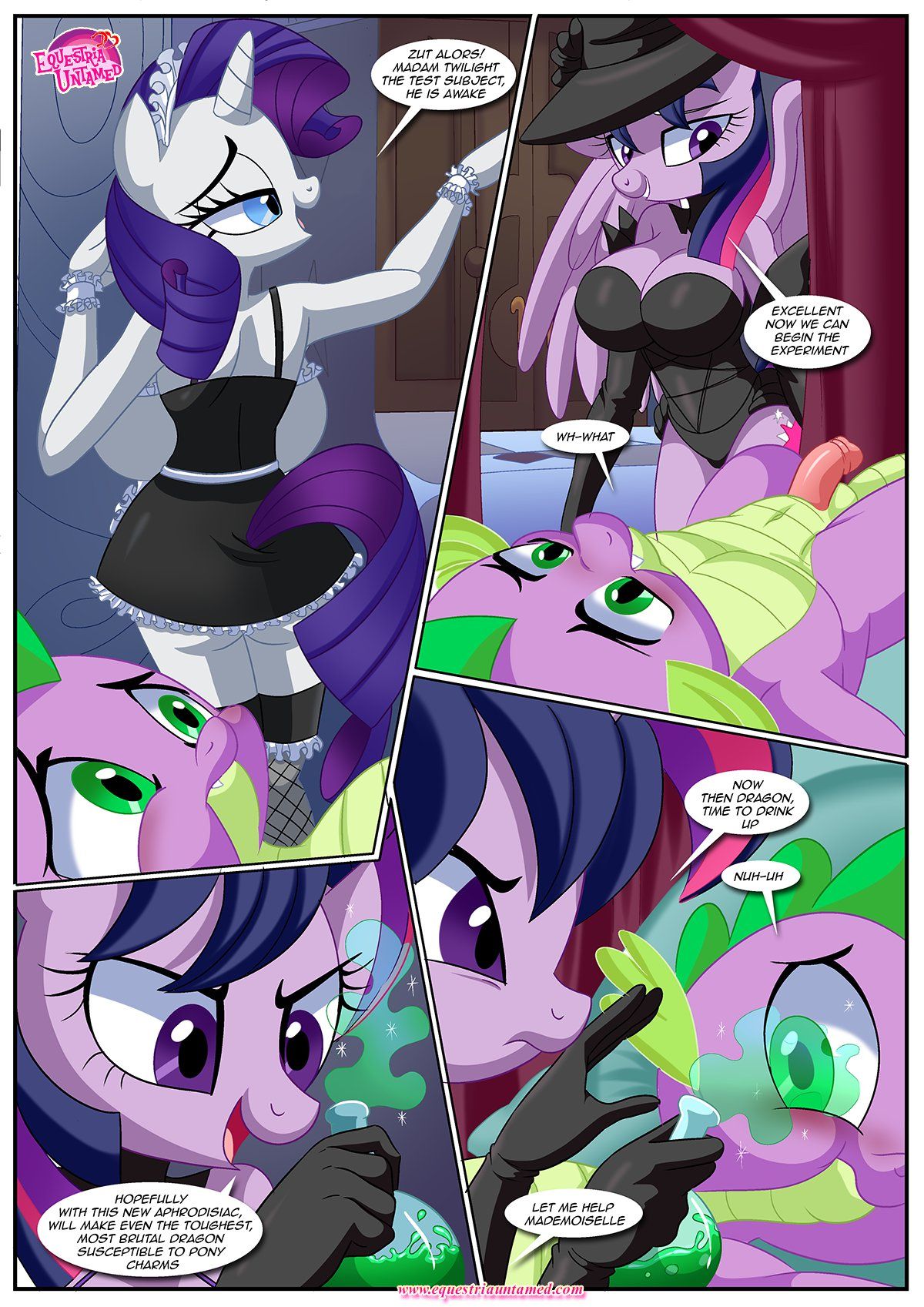 Spike’s Harem (My Little Pony – Friendship Is Magic) [PalComix] 9 . Spike's Ultimate Fantasies or The Dragon King's Harem - Chapter 9 (My Little Pony - Friendship Is Magic) [PalComix] – page 14