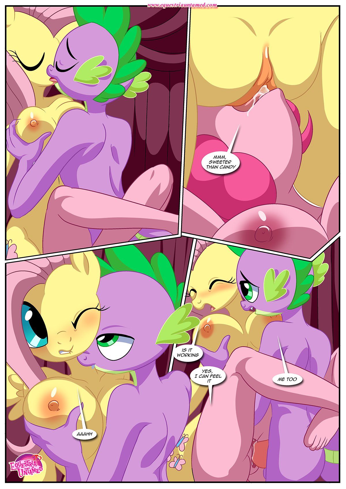 Spike’s Harem (My Little Pony – Friendship Is Magic) [PalComix] 9 . Spike's Ultimate Fantasies or The Dragon King's Harem - Chapter 9 (My Little Pony - Friendship Is Magic) [PalComix] – page 35