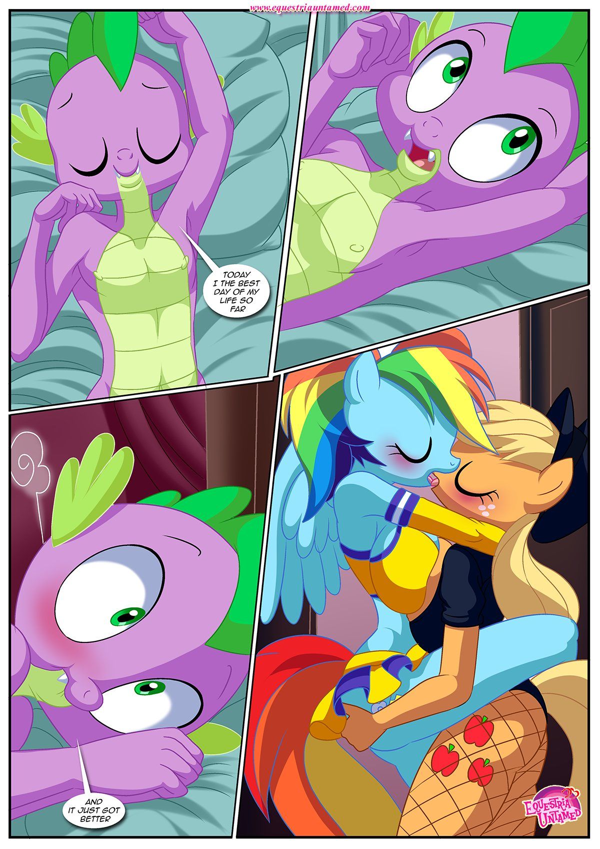 Spike’s Harem (My Little Pony – Friendship Is Magic) [PalComix] 9 . Spike's Ultimate Fantasies or The Dragon King's Harem - Chapter 9 (My Little Pony - Friendship Is Magic) [PalComix] – page 42