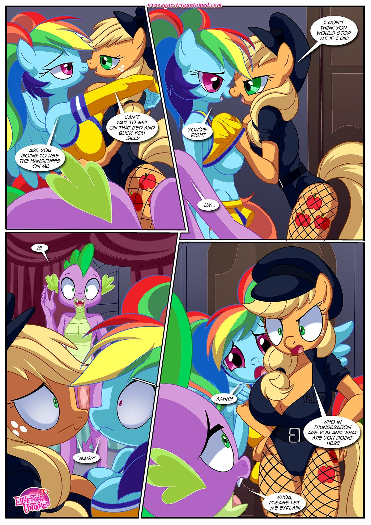 Spike’s Harem (My Little Pony – Friendship Is Magic) [PalComix] 9 . Spike's Ultimate Fantasies or The Dragon King's Harem - Chapter 9 (My Little Pony - Friendship Is Magic) [PalComix] – page 43