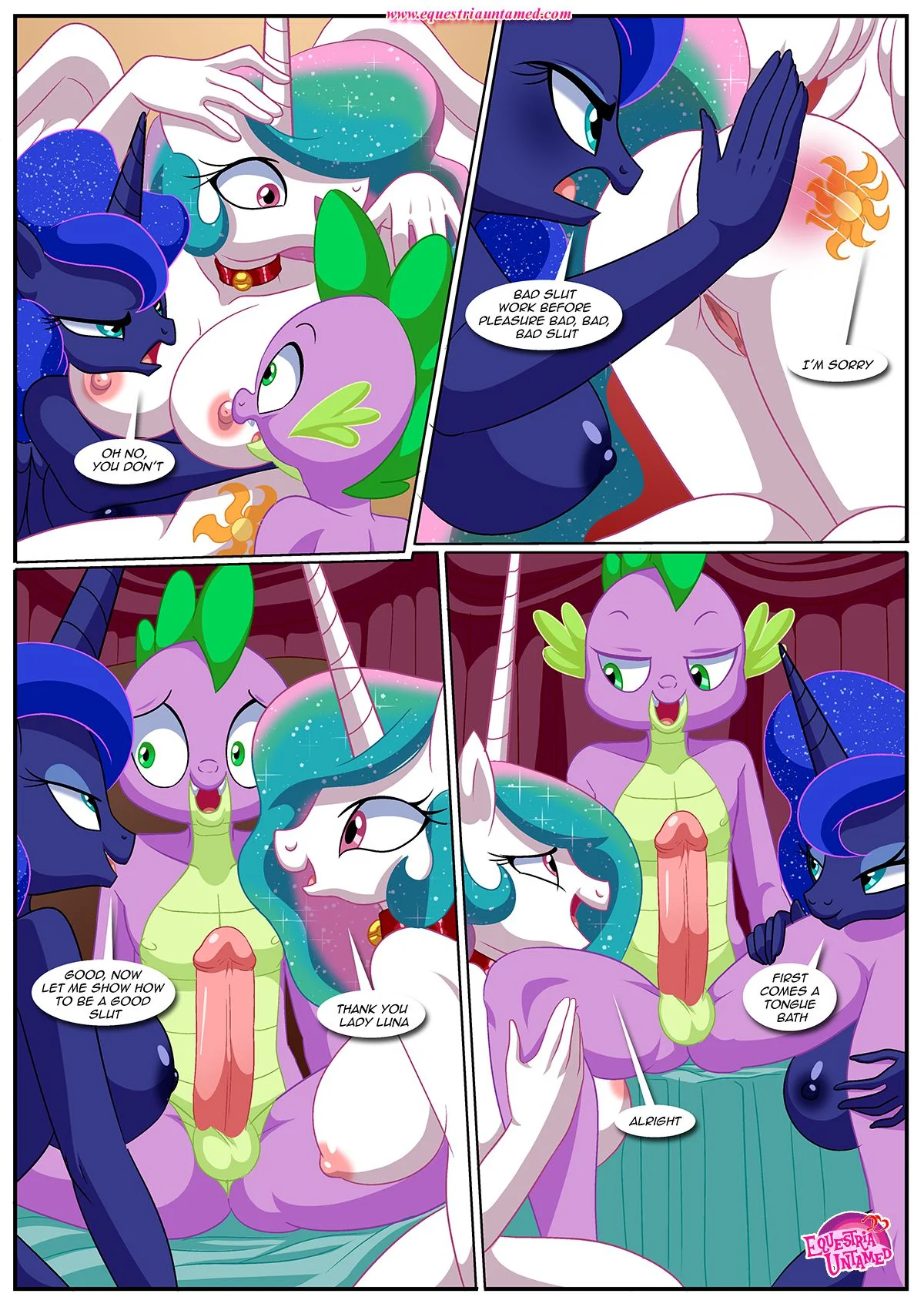 Spike’s Harem (My Little Pony – Friendship Is Magic) [PalComix] 9 . Spike's Ultimate Fantasies or The Dragon King's Harem - Chapter 9 (My Little Pony - Friendship Is Magic) [PalComix] – page 69
