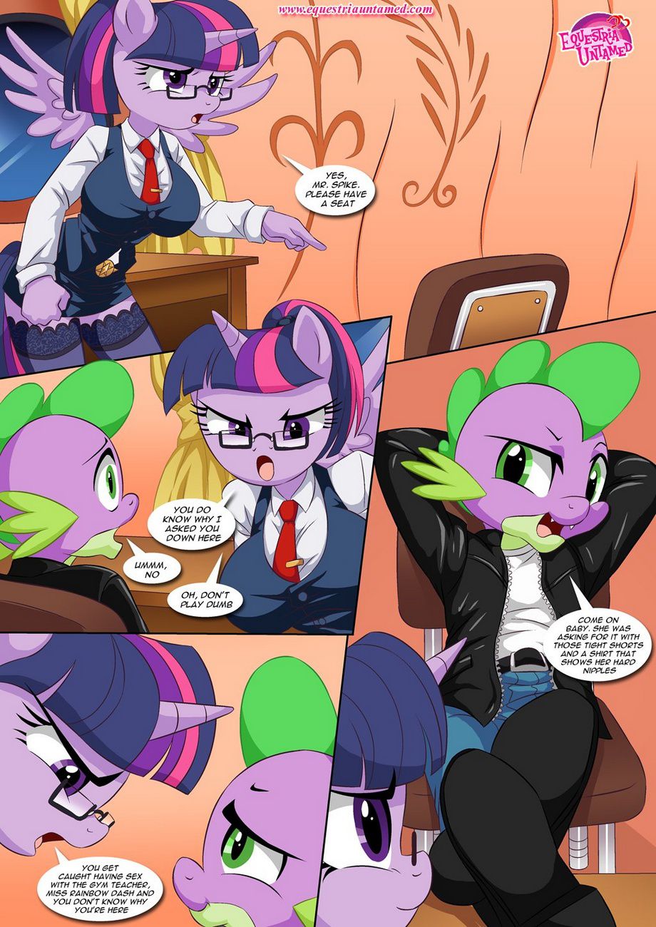 Spike’s Harem (My Little Pony – Friendship Is Magic) [PalComix] 2 . Sex Ed With Miss Twilight Sparkle - Chapter 2 (My Little Pony - Friendship Is Magic) [PalComix] – page 17