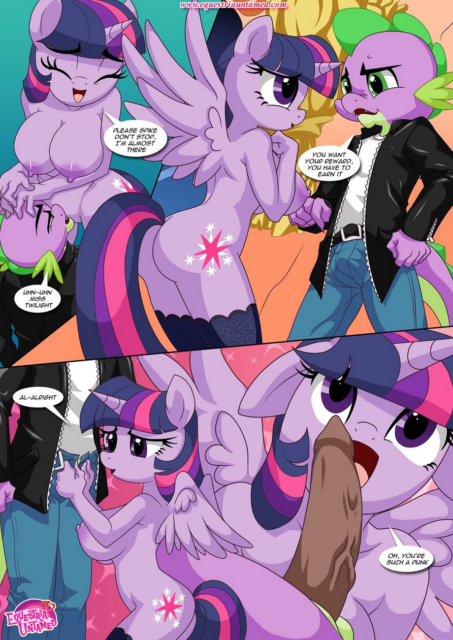 Spike’s Harem (My Little Pony – Friendship Is Magic) [PalComix] 2 . Sex Ed With Miss Twilight Sparkle - Chapter 2 (My Little Pony - Friendship Is Magic) [PalComix] – page 24
