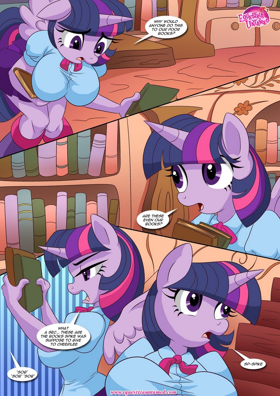 Spike’s Harem (My Little Pony – Friendship Is Magic) [PalComix] 2 . Sex Ed With Miss Twilight Sparkle - Chapter 2 (My Little Pony - Friendship Is Magic) [PalComix] – page 4