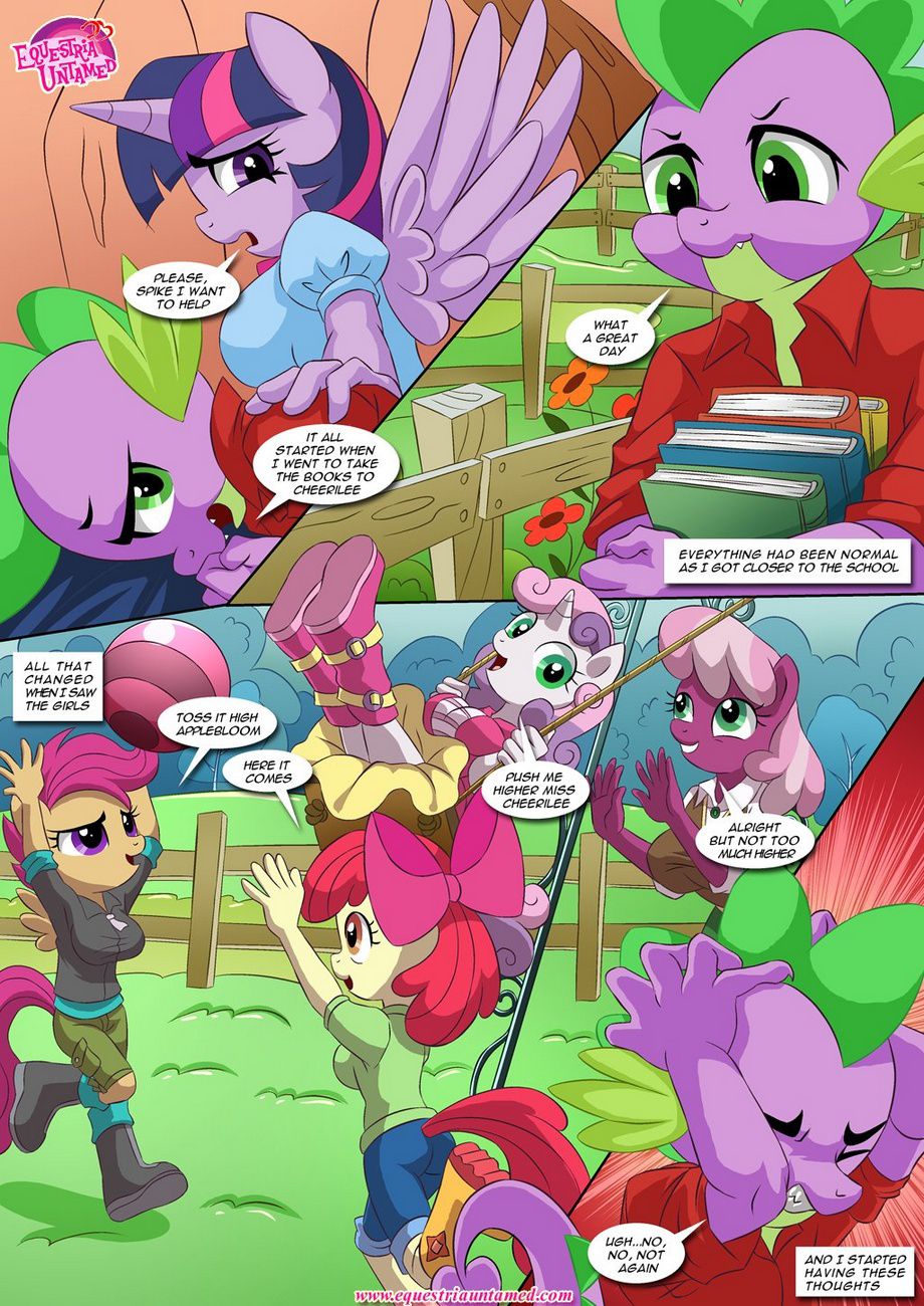 Spike’s Harem (My Little Pony – Friendship Is Magic) [PalComix] 2 . Sex Ed With Miss Twilight Sparkle - Chapter 2 (My Little Pony - Friendship Is Magic) [PalComix] – page 6