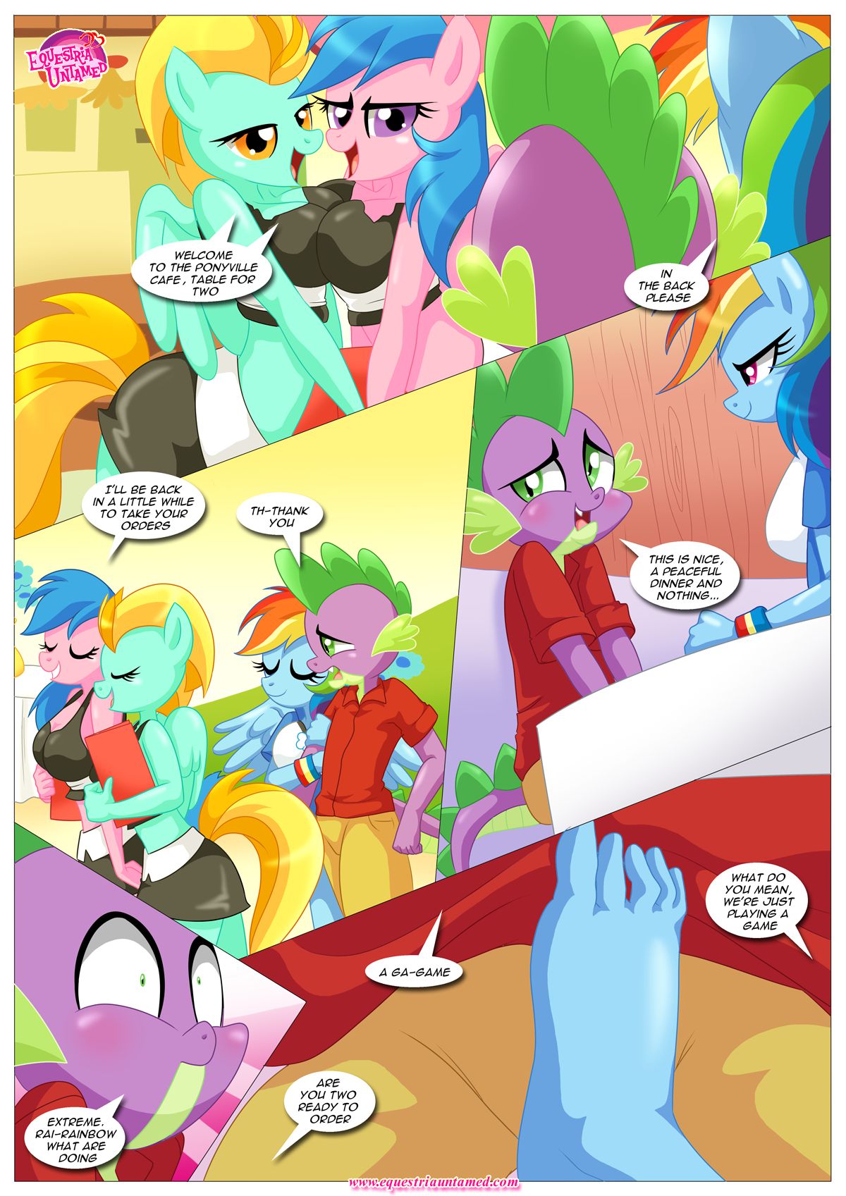 Spike’s Harem (My Little Pony – Friendship Is Magic) [PalComix] 4 . Rainbow Dash's Game Of Extreme PDA - Chapter 4 (My Little Pony - Friendship Is Magic) [PalComix] – page 20