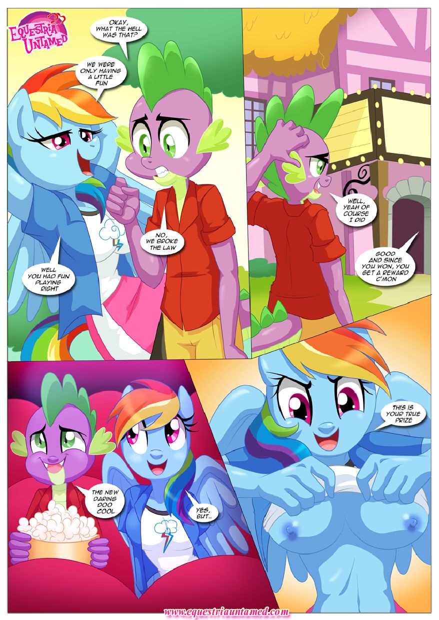 Spike’s Harem (My Little Pony – Friendship Is Magic) [PalComix] 4 . Rainbow Dash's Game Of Extreme PDA - Chapter 4 (My Little Pony - Friendship Is Magic) [PalComix] – page 28