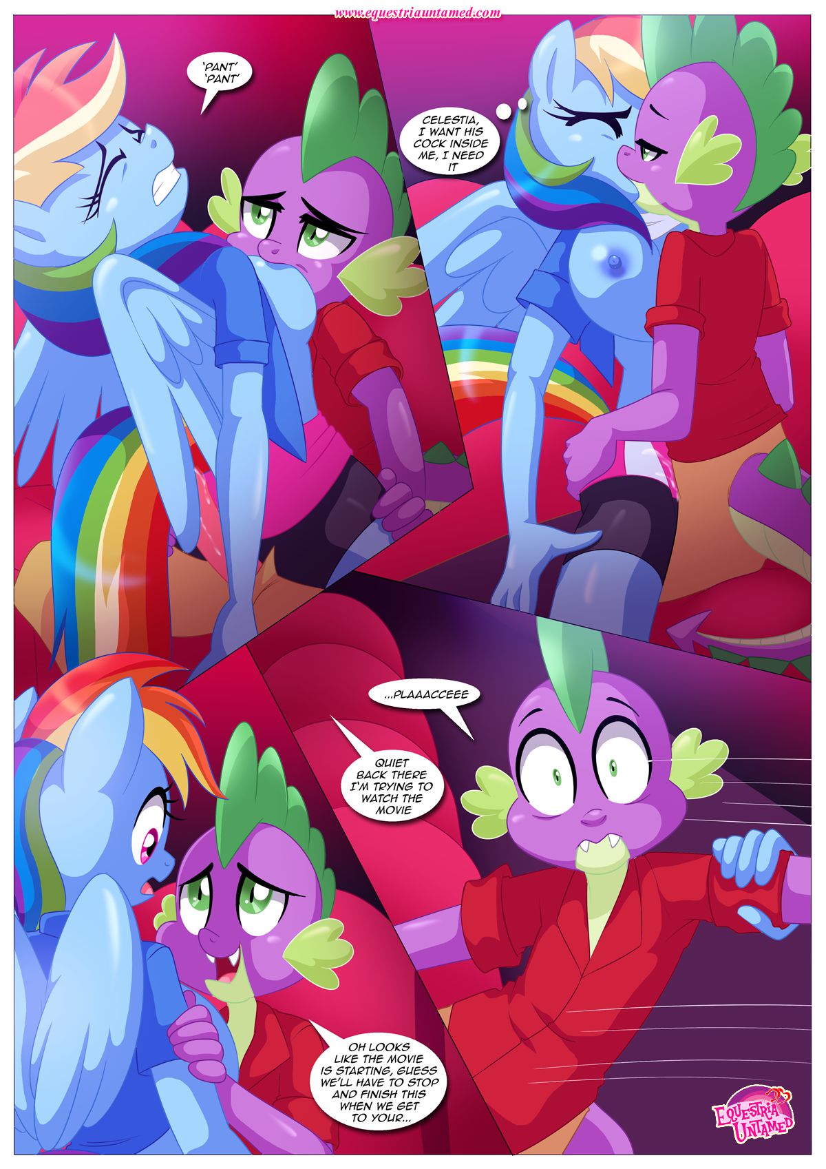 Spike’s Harem (My Little Pony – Friendship Is Magic) [PalComix] 4 . Rainbow Dash's Game Of Extreme PDA - Chapter 4 (My Little Pony - Friendship Is Magic) [PalComix] – page 31