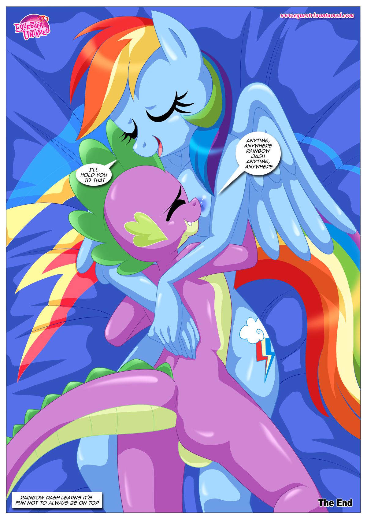Spike’s Harem (My Little Pony – Friendship Is Magic) [PalComix] 4 . Rainbow Dash's Game Of Extreme PDA - Chapter 4 (My Little Pony - Friendship Is Magic) [PalComix] – page 40