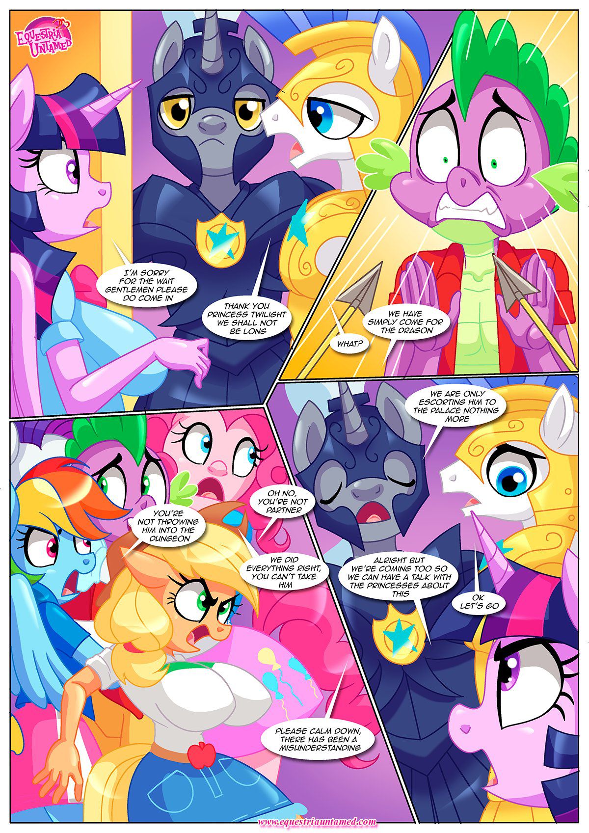 Spike’s Harem (My Little Pony – Friendship Is Magic) [PalComix] 8 . The Night The Sun and Moon Cum Together - Chapter 8 (My Little Pony - Friendship Is Magic) [PalComix] – page 10