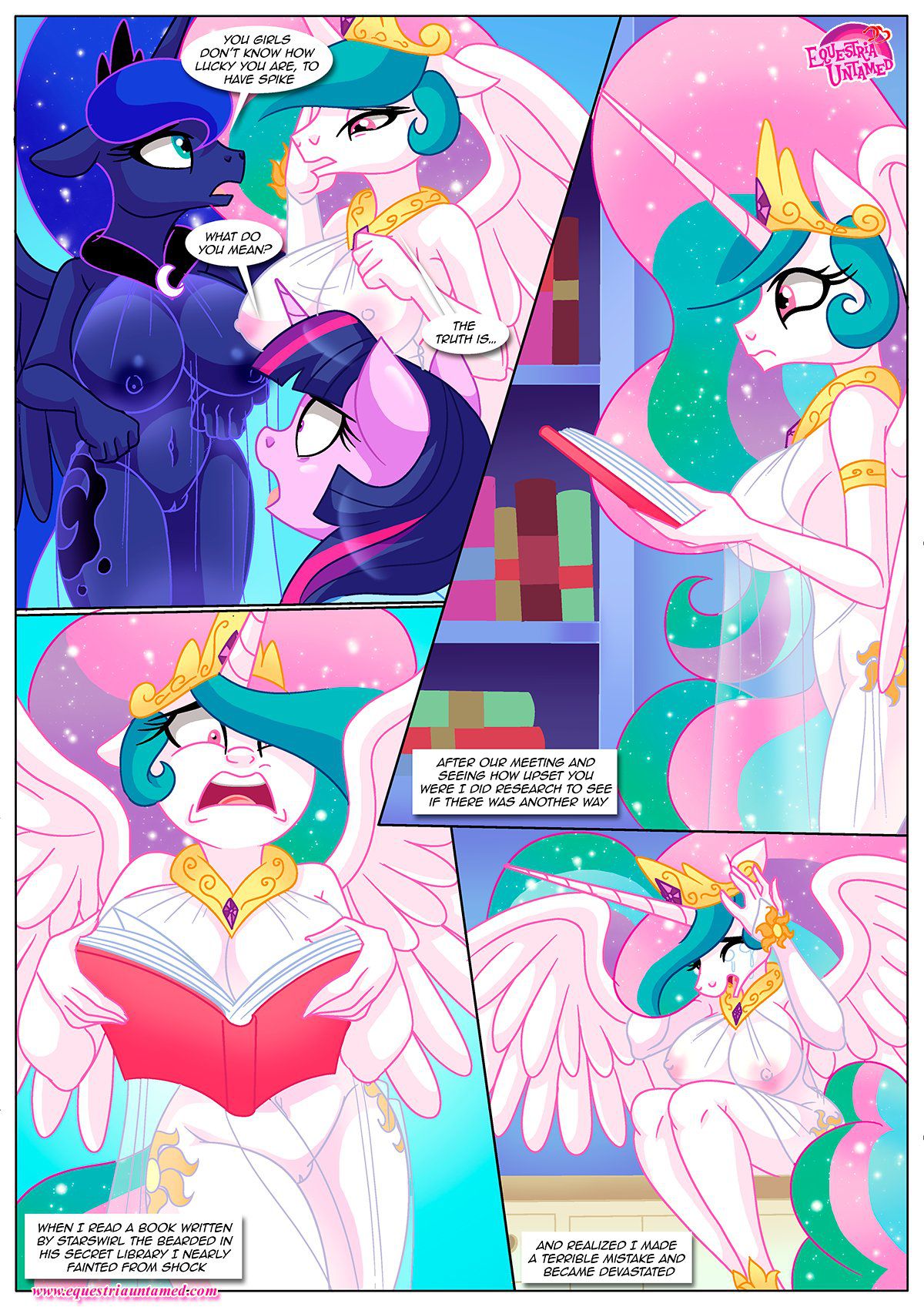 Spike’s Harem (My Little Pony – Friendship Is Magic) [PalComix] 8 . The Night The Sun and Moon Cum Together - Chapter 8 (My Little Pony - Friendship Is Magic) [PalComix] – page 14