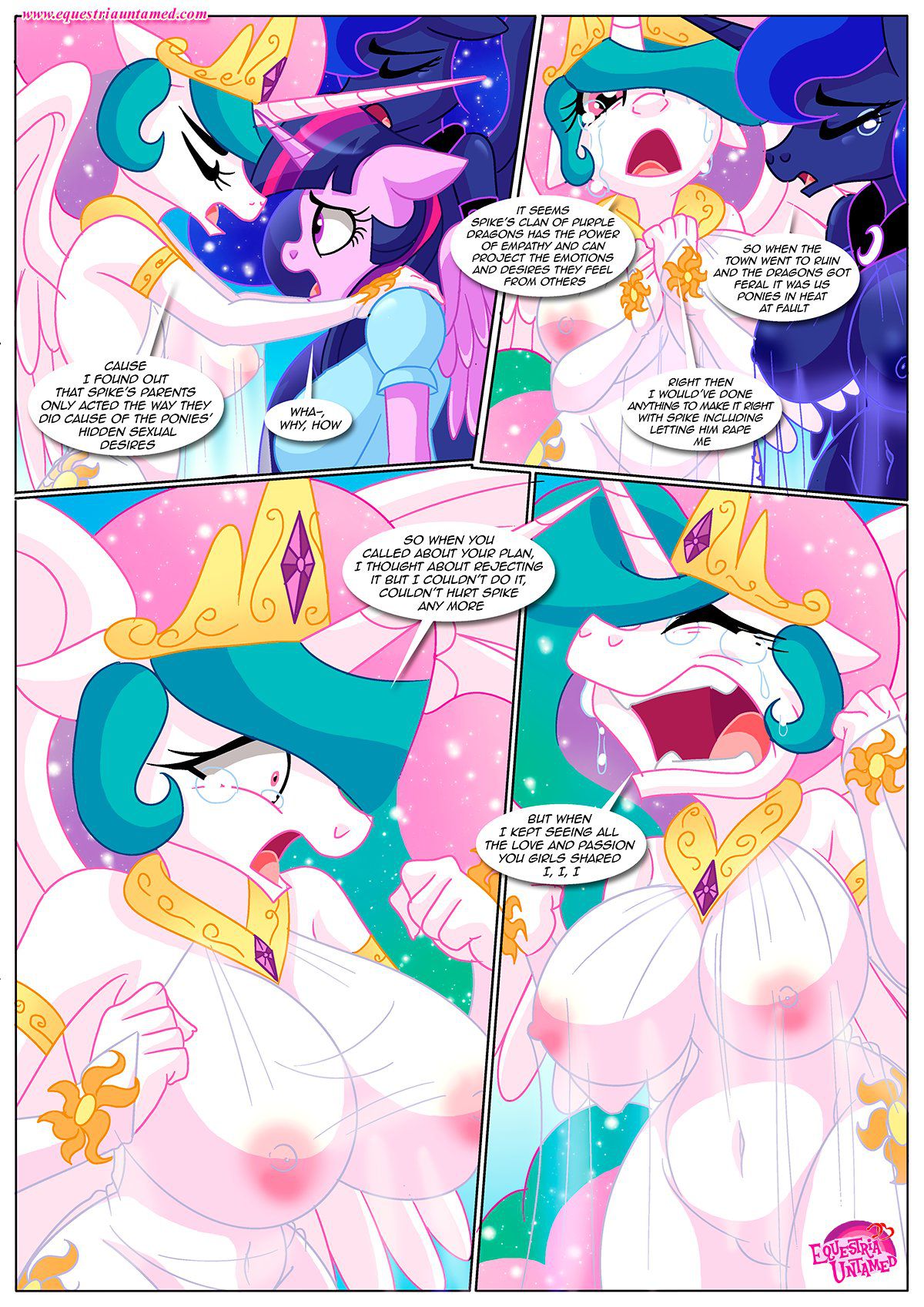 Spike’s Harem (My Little Pony – Friendship Is Magic) [PalComix] 8 . The Night The Sun and Moon Cum Together - Chapter 8 (My Little Pony - Friendship Is Magic) [PalComix] – page 15