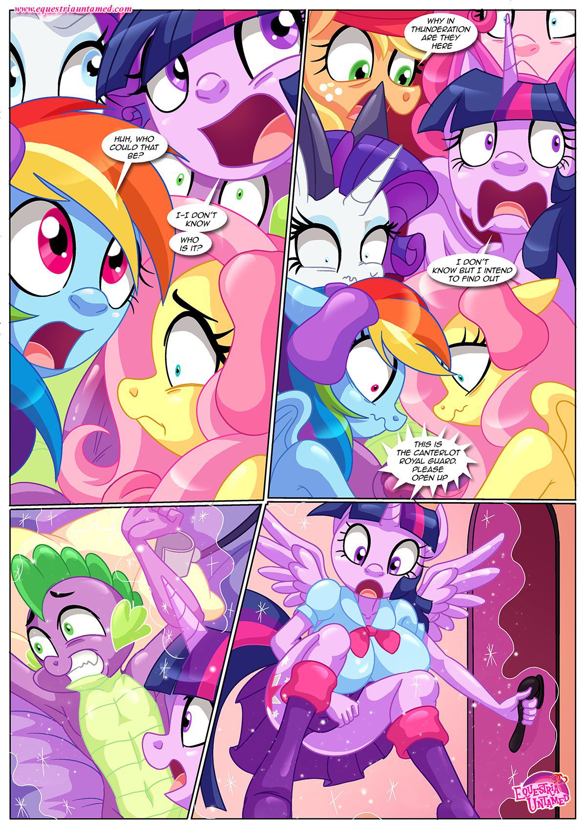 Spike’s Harem (My Little Pony – Friendship Is Magic) [PalComix] 8 . The Night The Sun and Moon Cum Together - Chapter 8 (My Little Pony - Friendship Is Magic) [PalComix] – page 9
