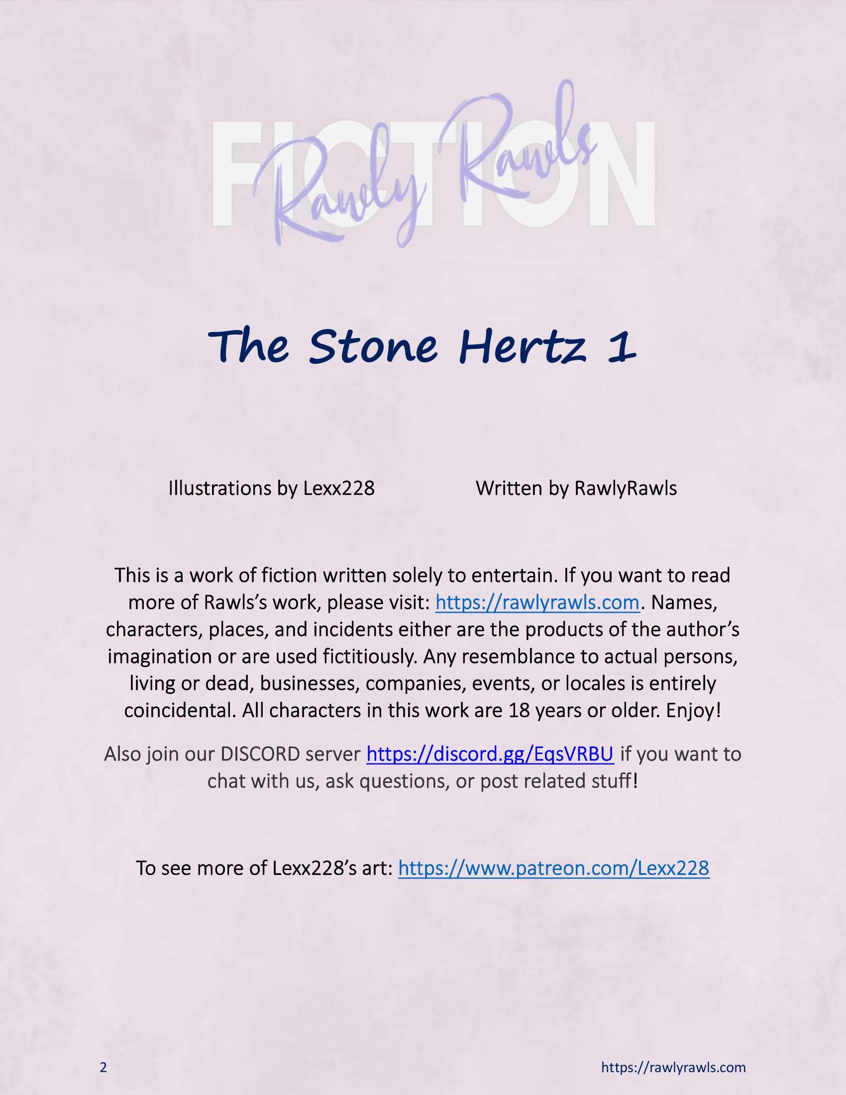 The Stone Hertz [Lexx228] 1 . The Stone Hertz  - Chapter 1 [Lexx228] – page 2