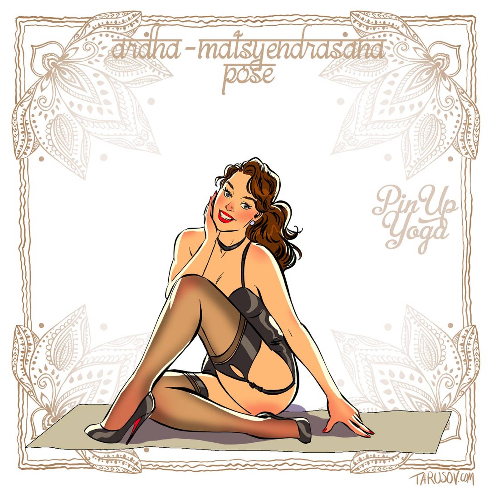 Artworks, Pinups And More [Andrew Tarusov] Pin-up Yoga - [Andrew Tarusov] – page 2