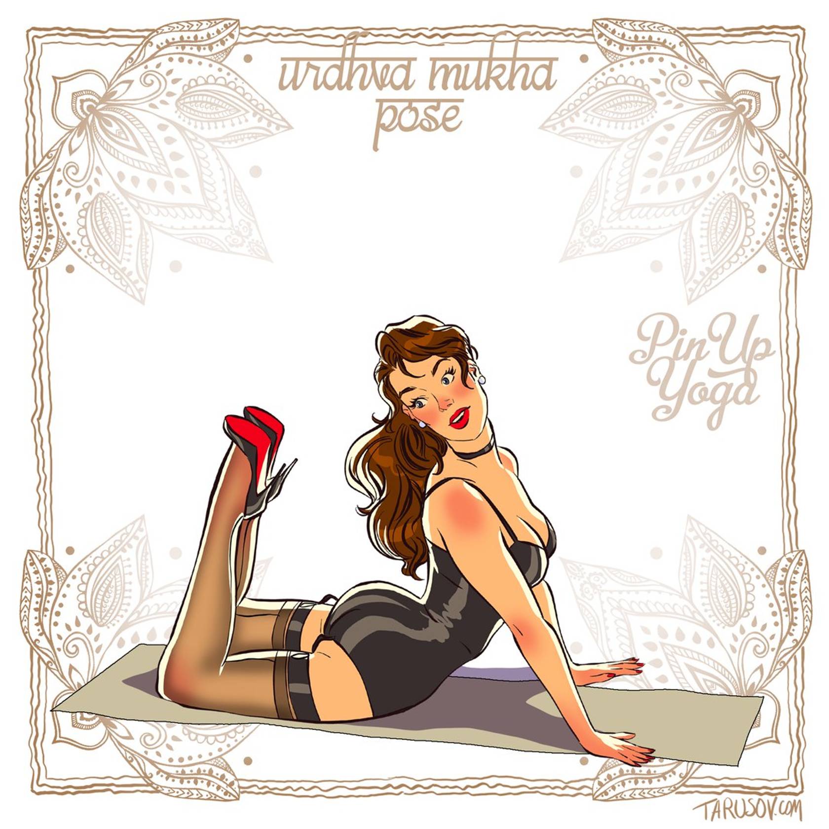 Artworks, Pinups And More [Andrew Tarusov] Pin-up Yoga - [Andrew Tarusov] – page 3