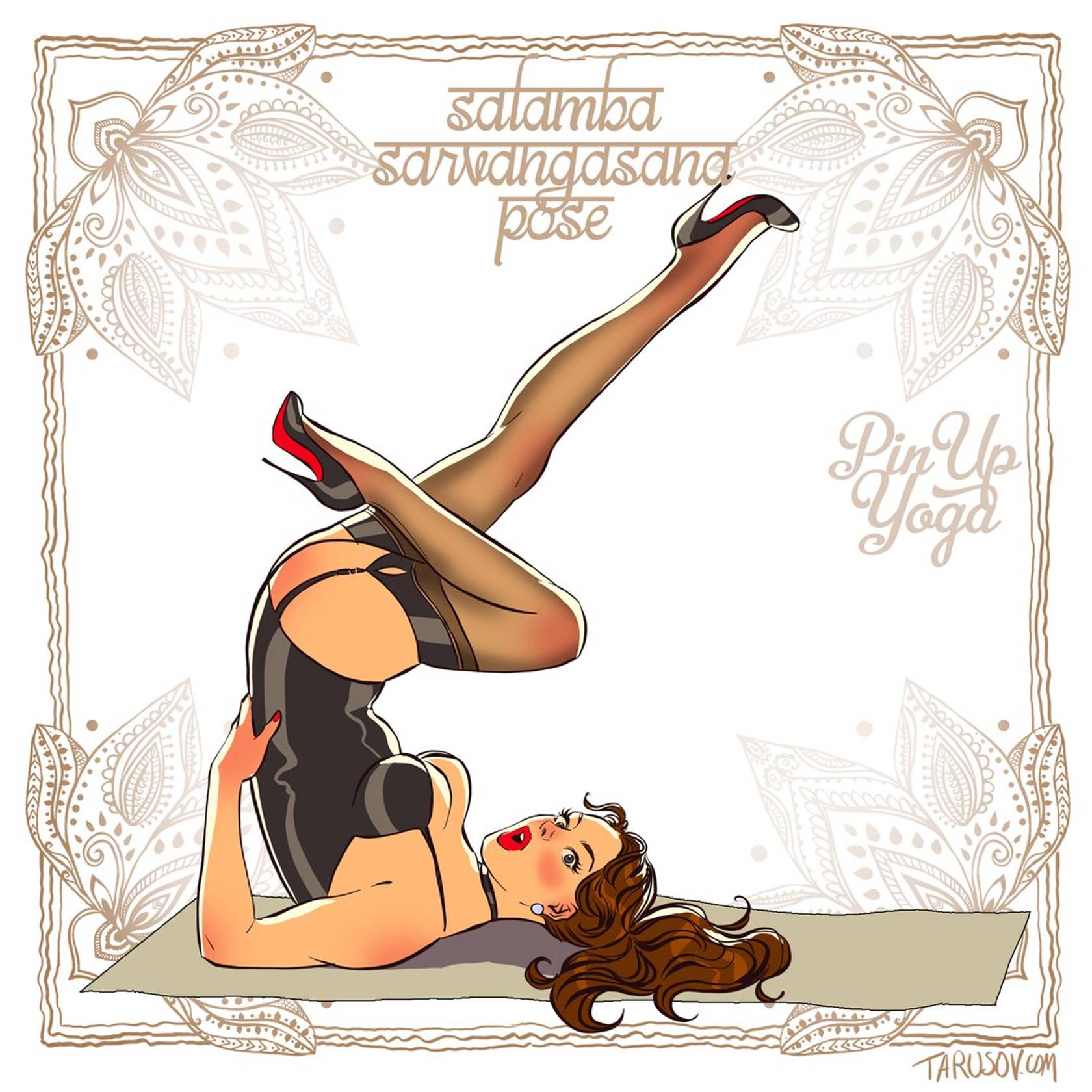 Artworks, Pinups And More [Andrew Tarusov] Pin-up Yoga - [Andrew Tarusov] – page 4