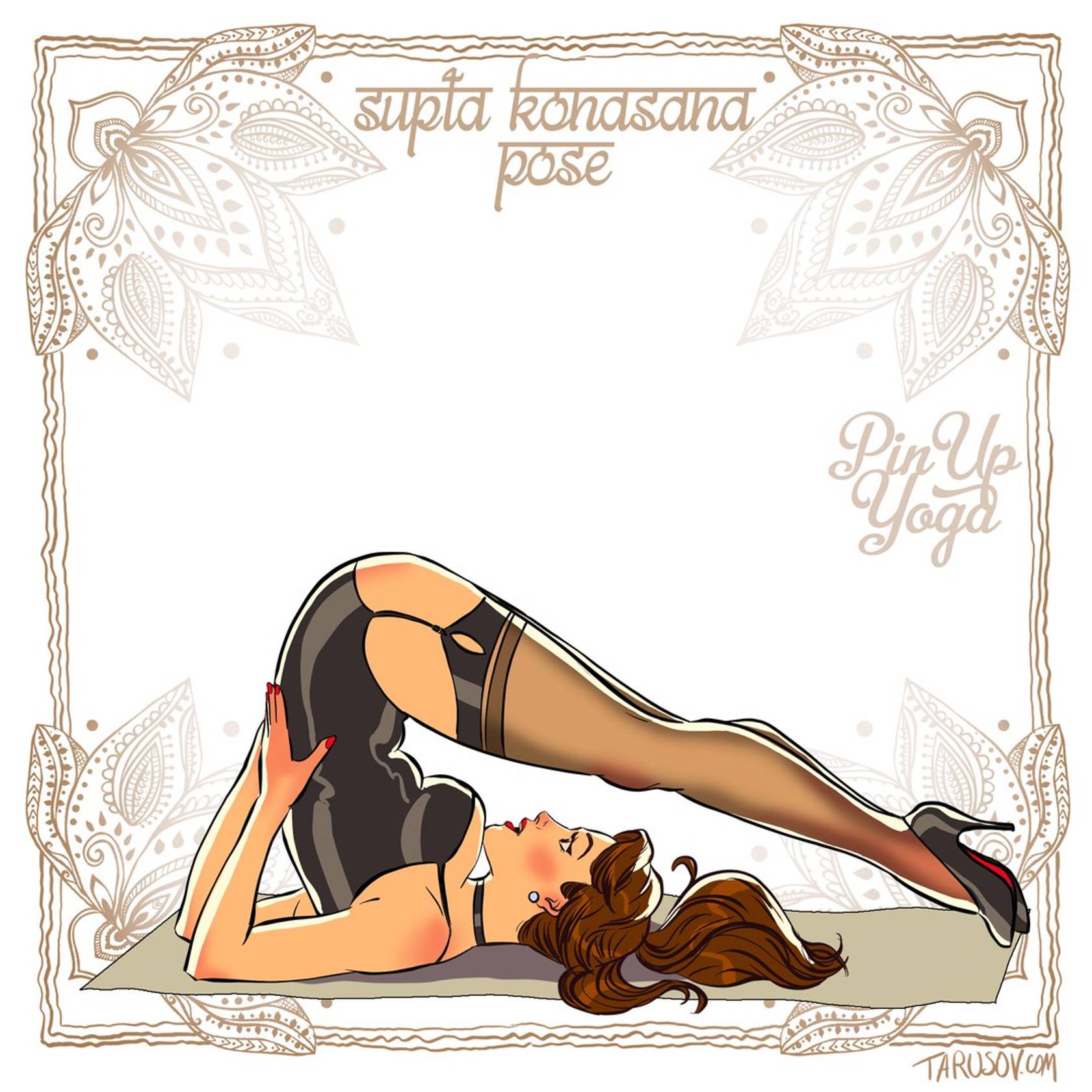 Artworks, Pinups And More [Andrew Tarusov] Pin-up Yoga - [Andrew Tarusov] – page 5