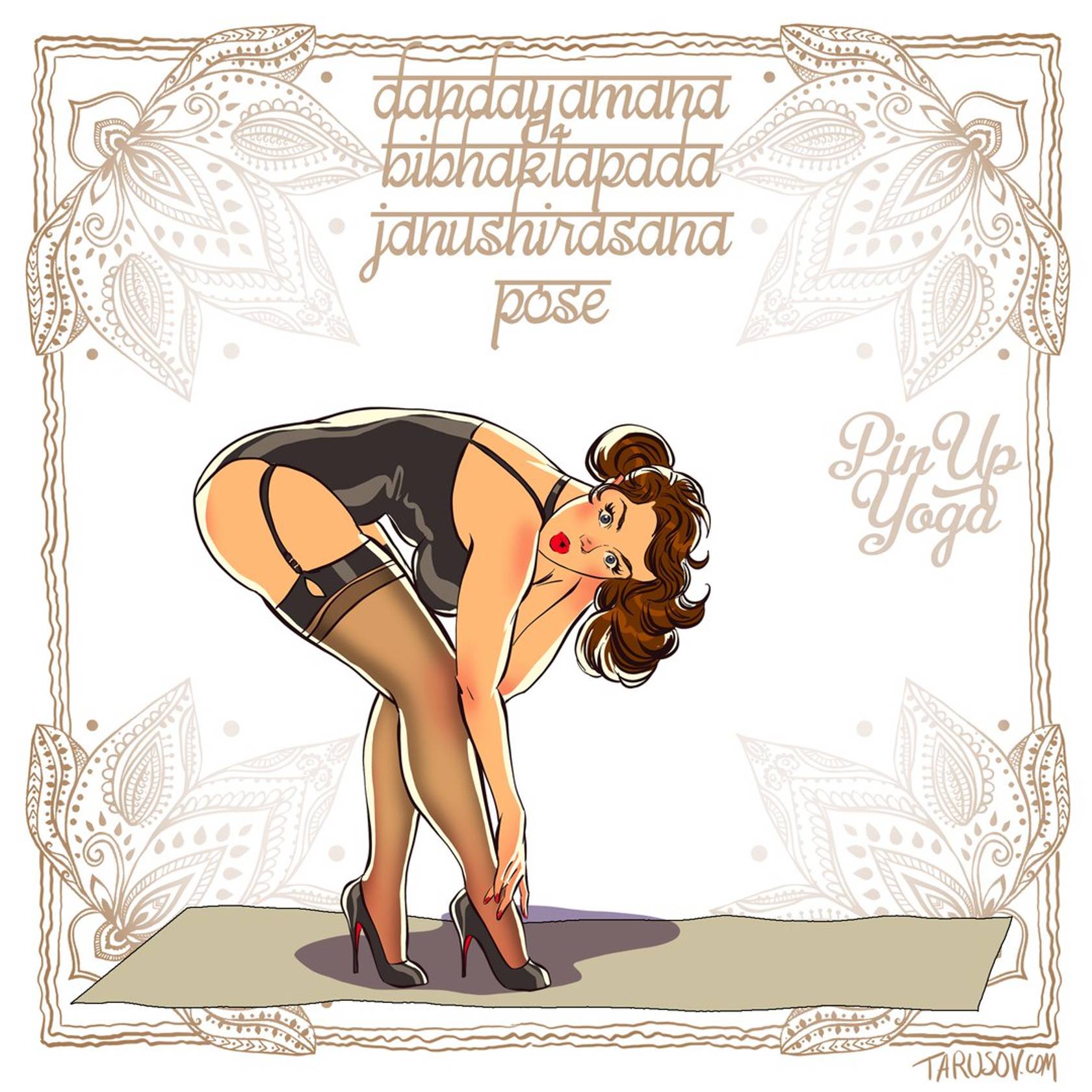 Artworks, Pinups And More [Andrew Tarusov] Pin-up Yoga - [Andrew Tarusov] – page 8