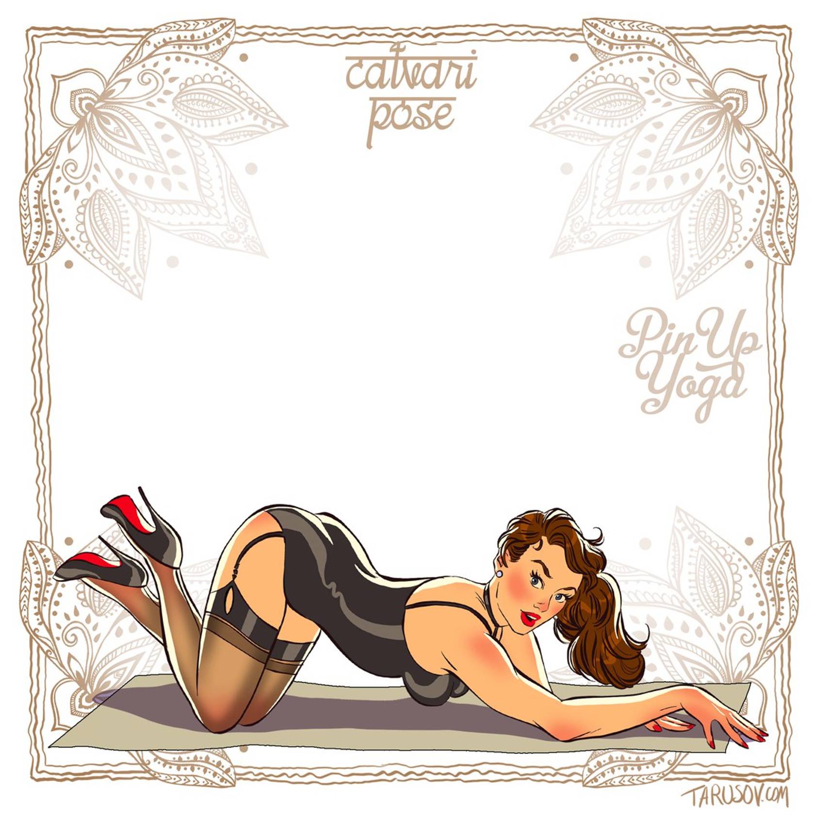 Artworks, Pinups And More [Andrew Tarusov] Pin-up Yoga - [Andrew Tarusov] – page 9