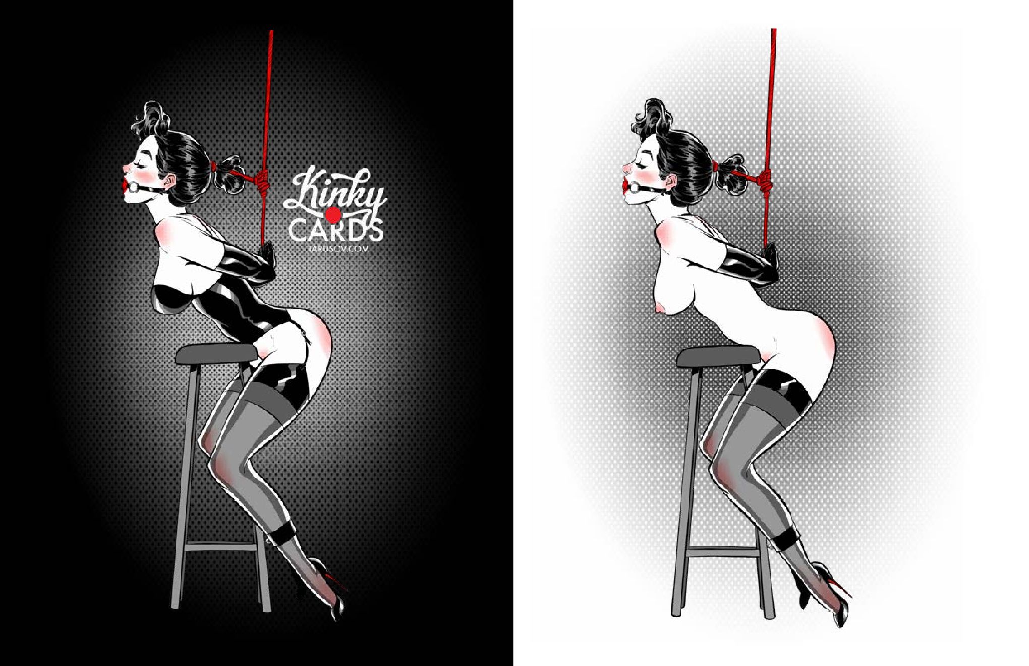 Artworks, Pinups And More [Andrew Tarusov] Kinky Cards Full Exposure - [Andrew Tarusov] – page 10