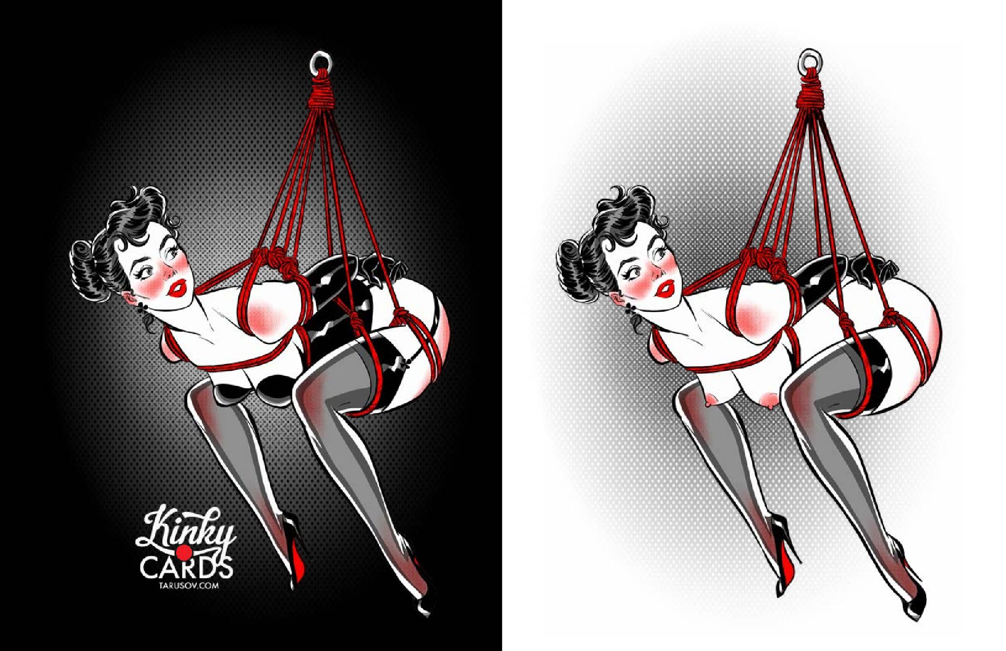 Artworks, Pinups And More [Andrew Tarusov] Kinky Cards Full Exposure - [Andrew Tarusov] – page 11