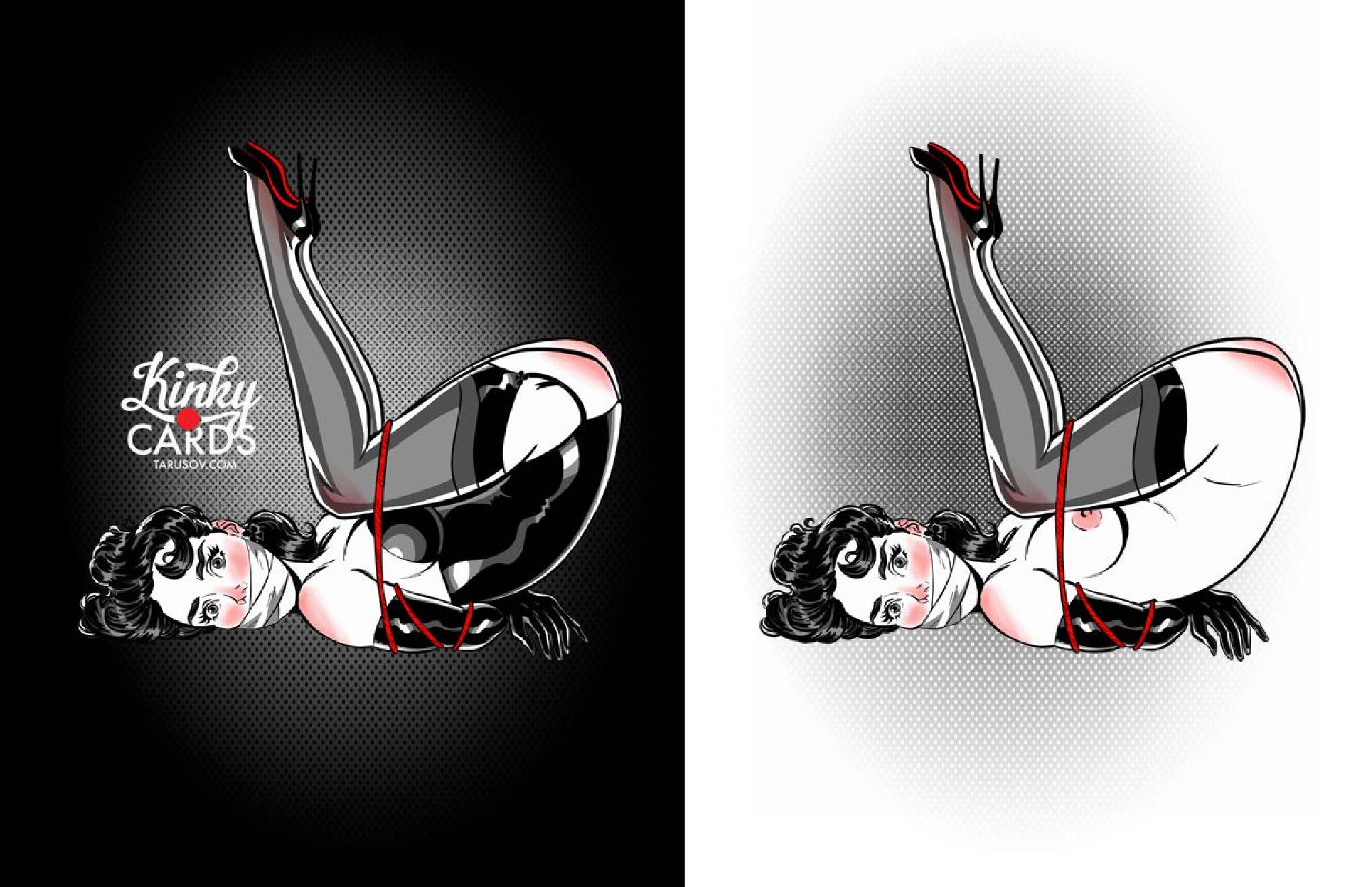 Artworks, Pinups And More [Andrew Tarusov] Kinky Cards Full Exposure - [Andrew Tarusov] – page 14