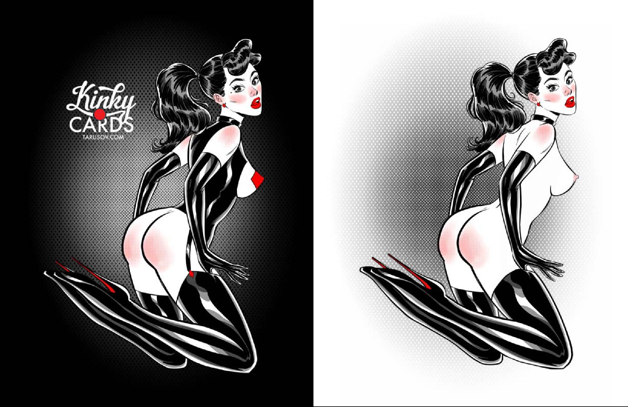 Artworks, Pinups And More [Andrew Tarusov] Kinky Cards Full Exposure - [Andrew Tarusov] – page 17