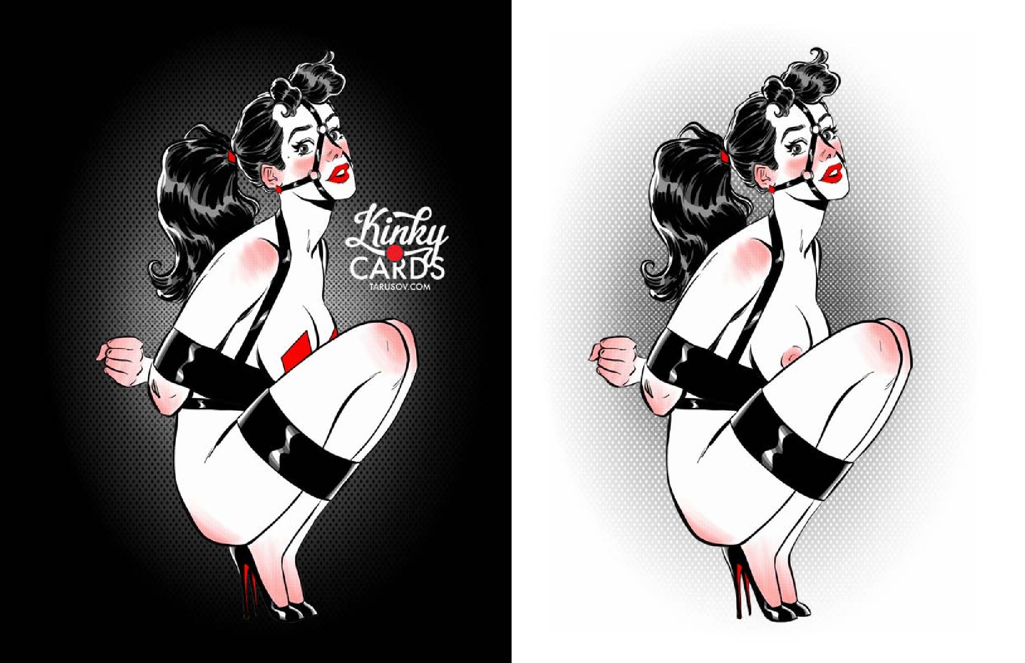 Artworks, Pinups And More [Andrew Tarusov] Kinky Cards Full Exposure - [Andrew Tarusov] – page 18