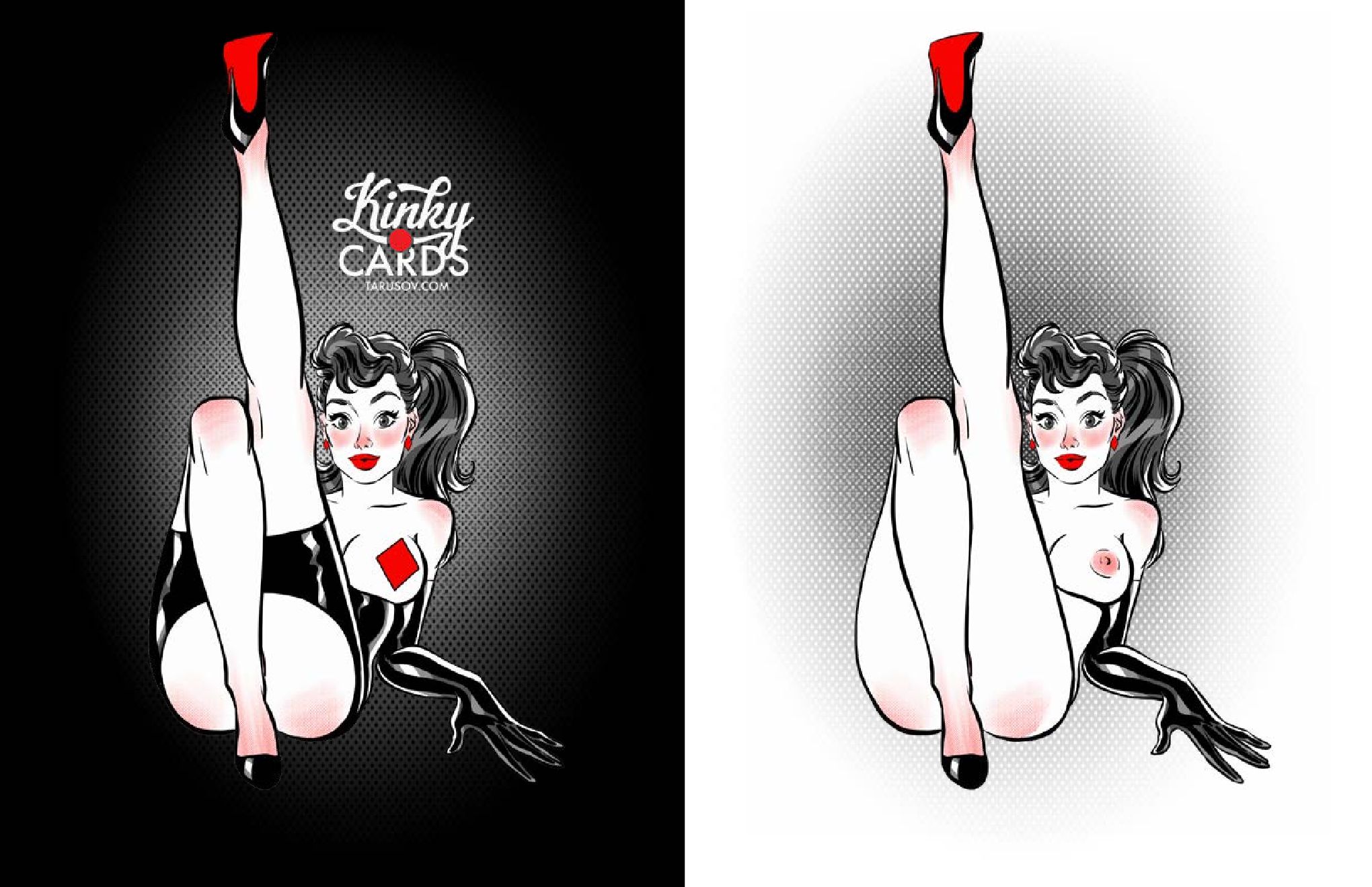 Artworks, Pinups And More [Andrew Tarusov] Kinky Cards Full Exposure - [Andrew Tarusov] – page 19