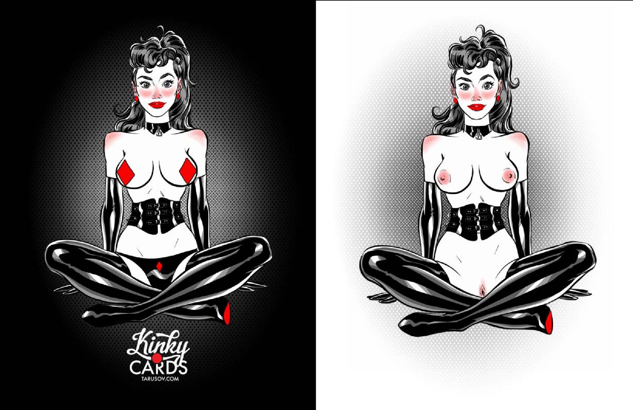 Artworks, Pinups And More [Andrew Tarusov] Kinky Cards Full Exposure - [Andrew Tarusov] – page 23