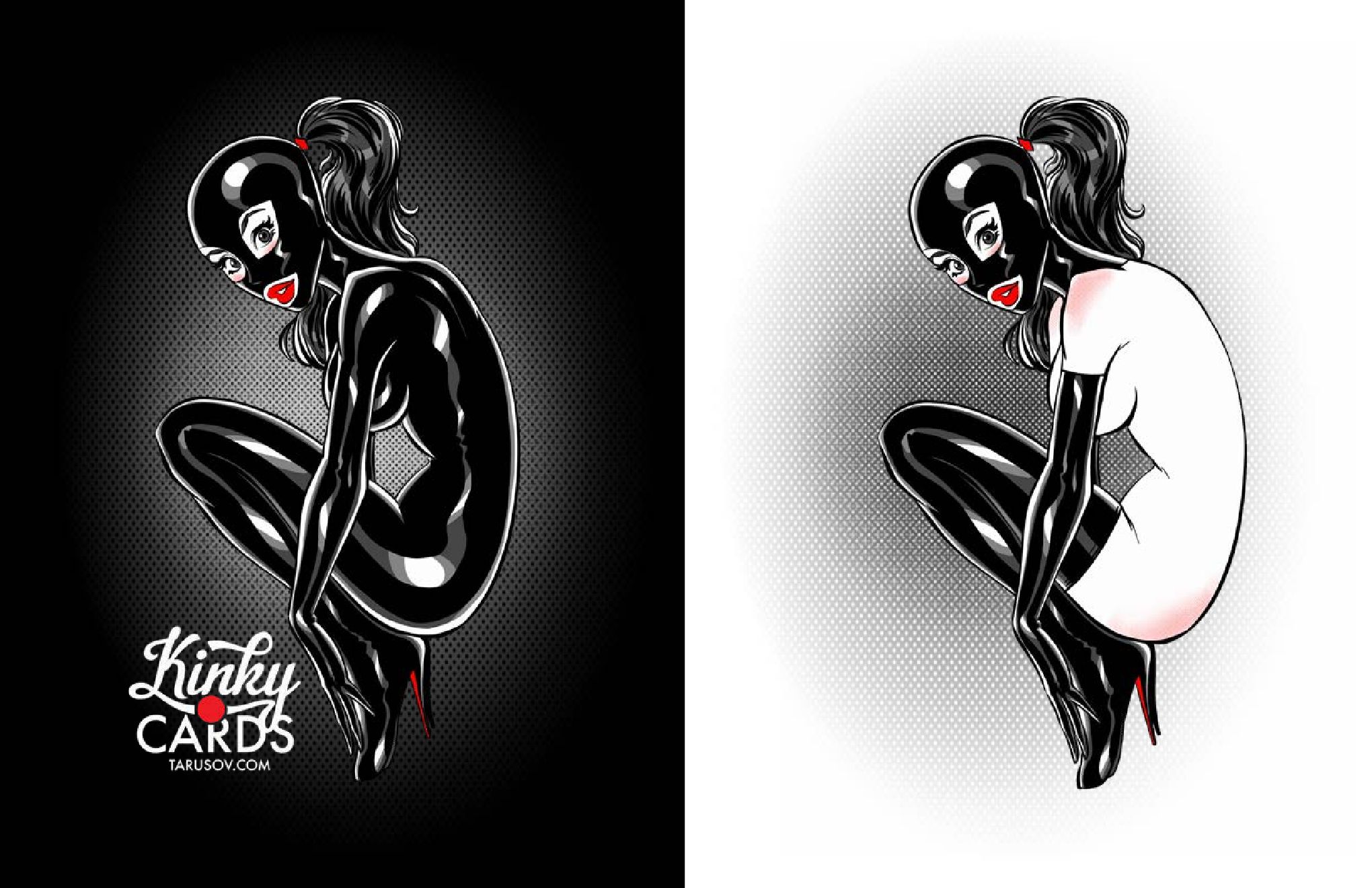 Artworks, Pinups And More [Andrew Tarusov] Kinky Cards Full Exposure - [Andrew Tarusov] – page 28
