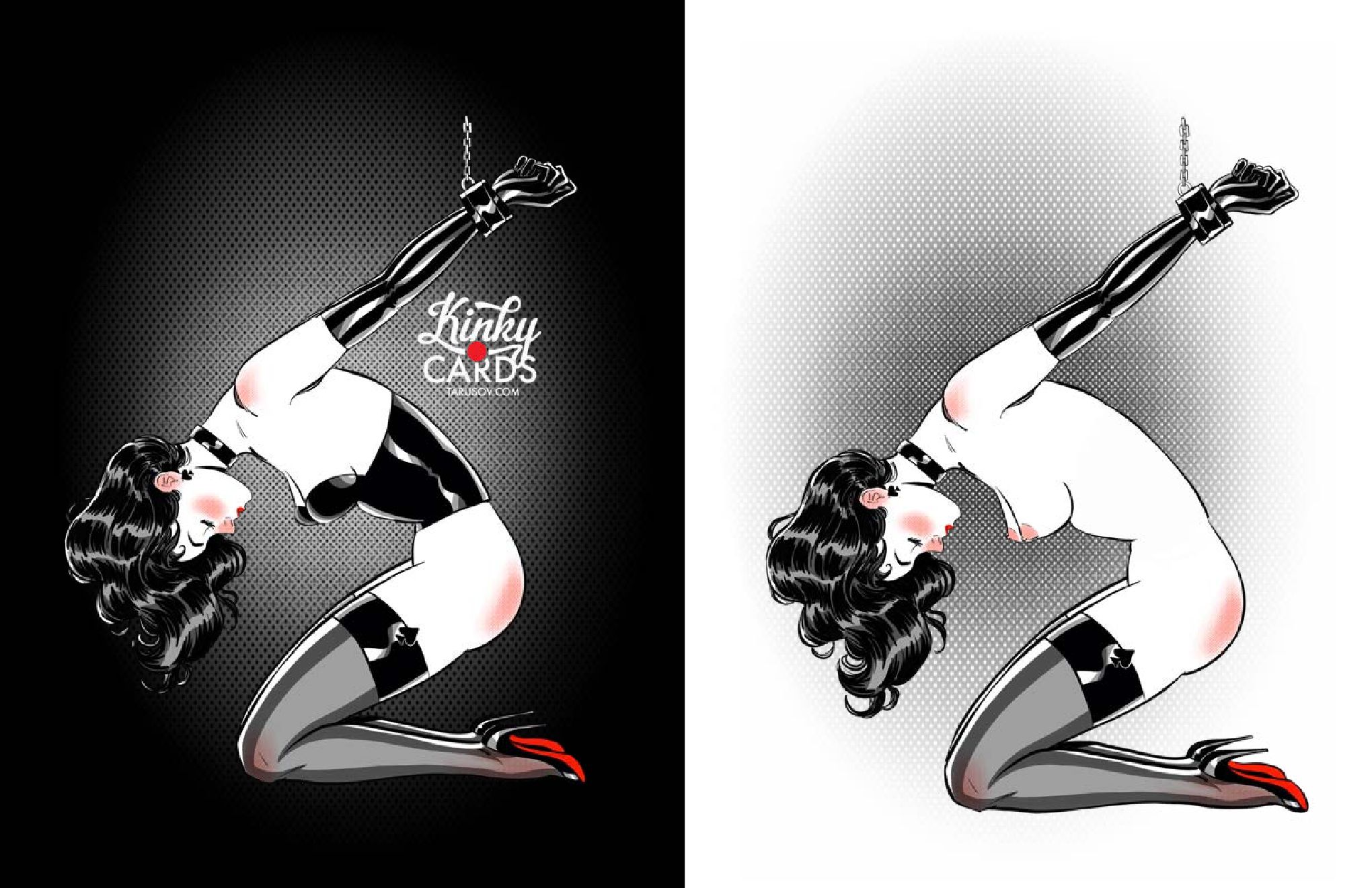 Artworks, Pinups And More [Andrew Tarusov] Kinky Cards Full Exposure - [Andrew Tarusov] – page 32