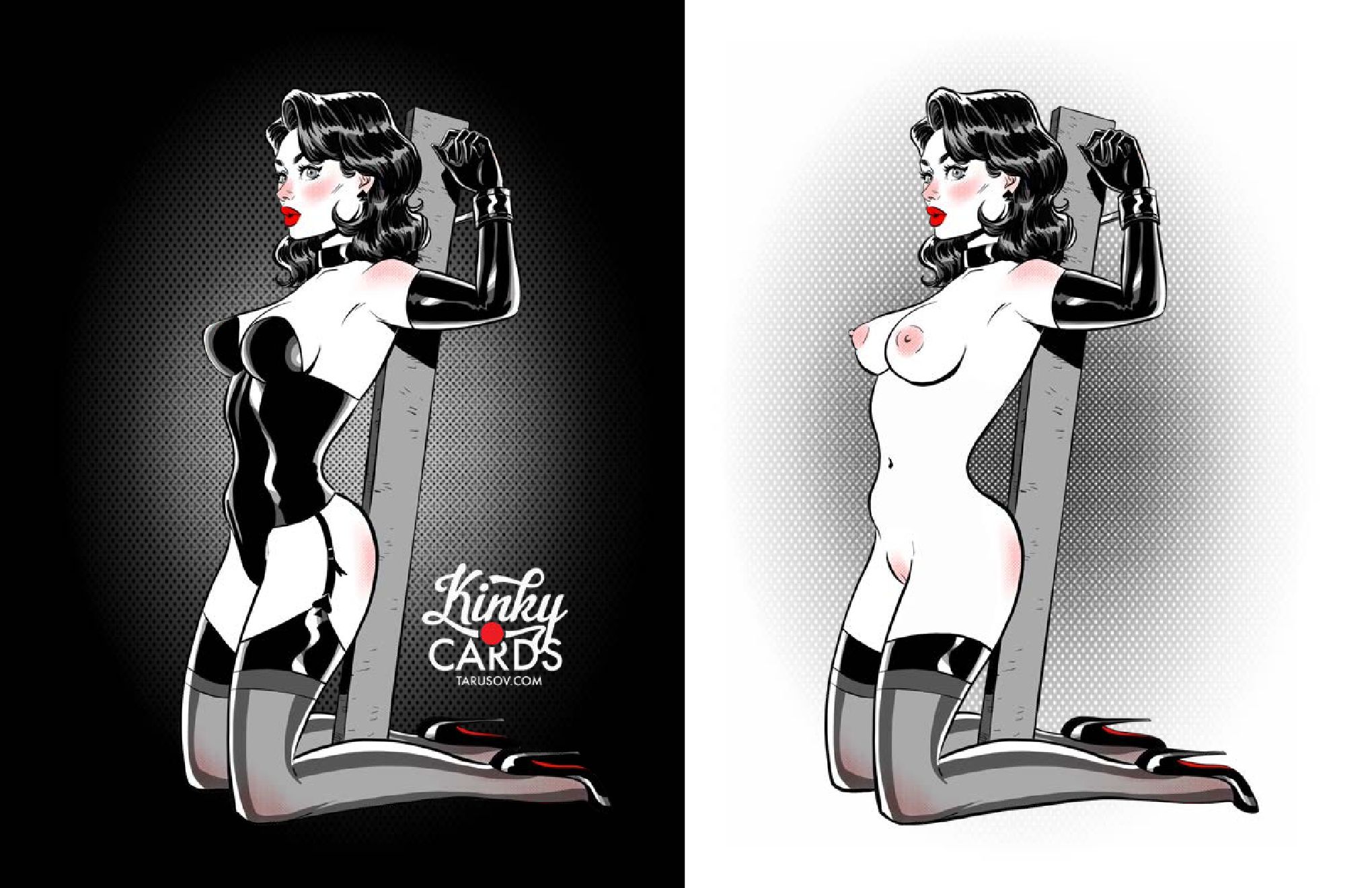 Artworks, Pinups And More [Andrew Tarusov] Kinky Cards Full Exposure - [Andrew Tarusov] – page 34