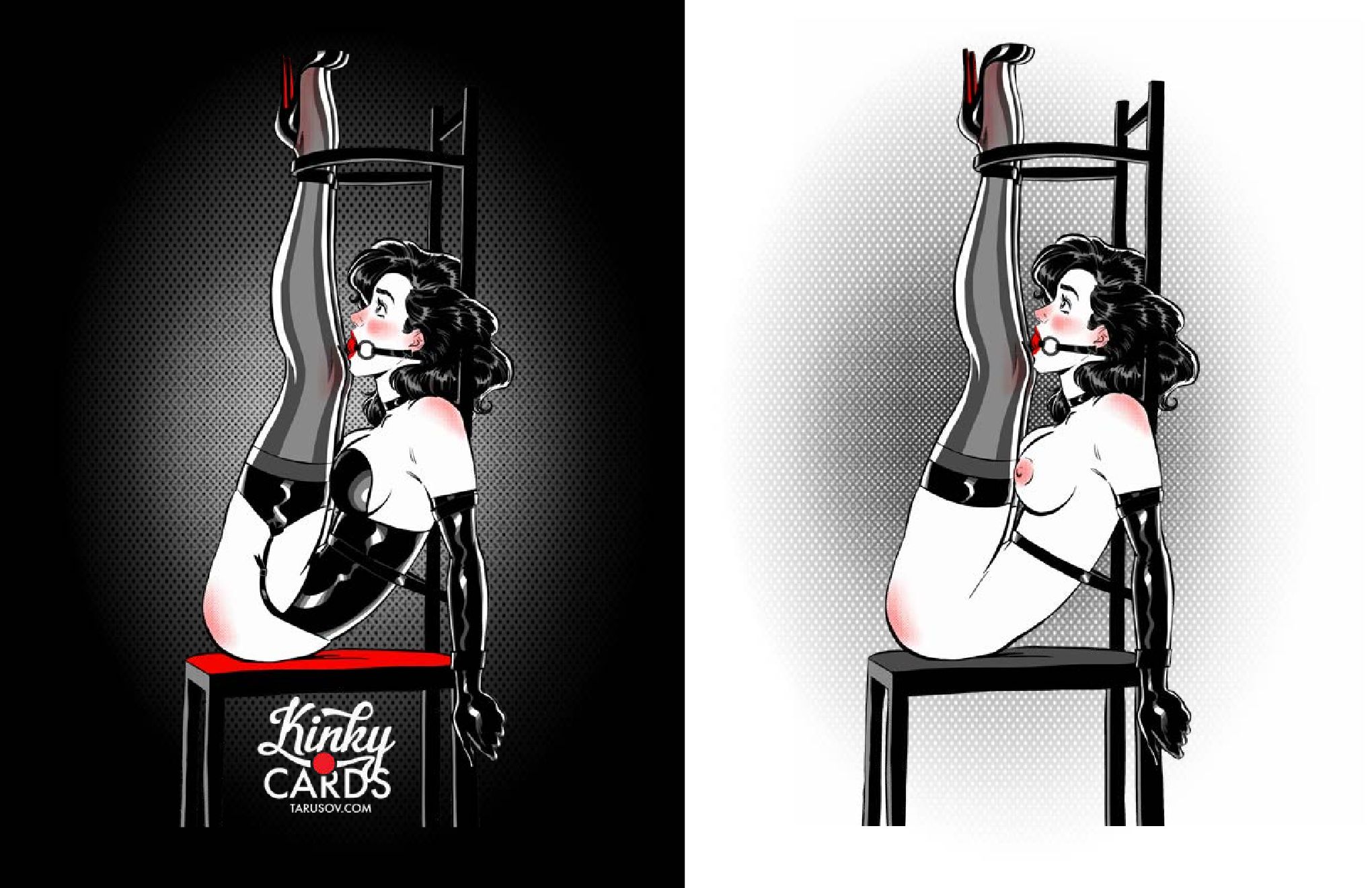 Artworks, Pinups And More [Andrew Tarusov] Kinky Cards Full Exposure - [Andrew Tarusov] – page 35