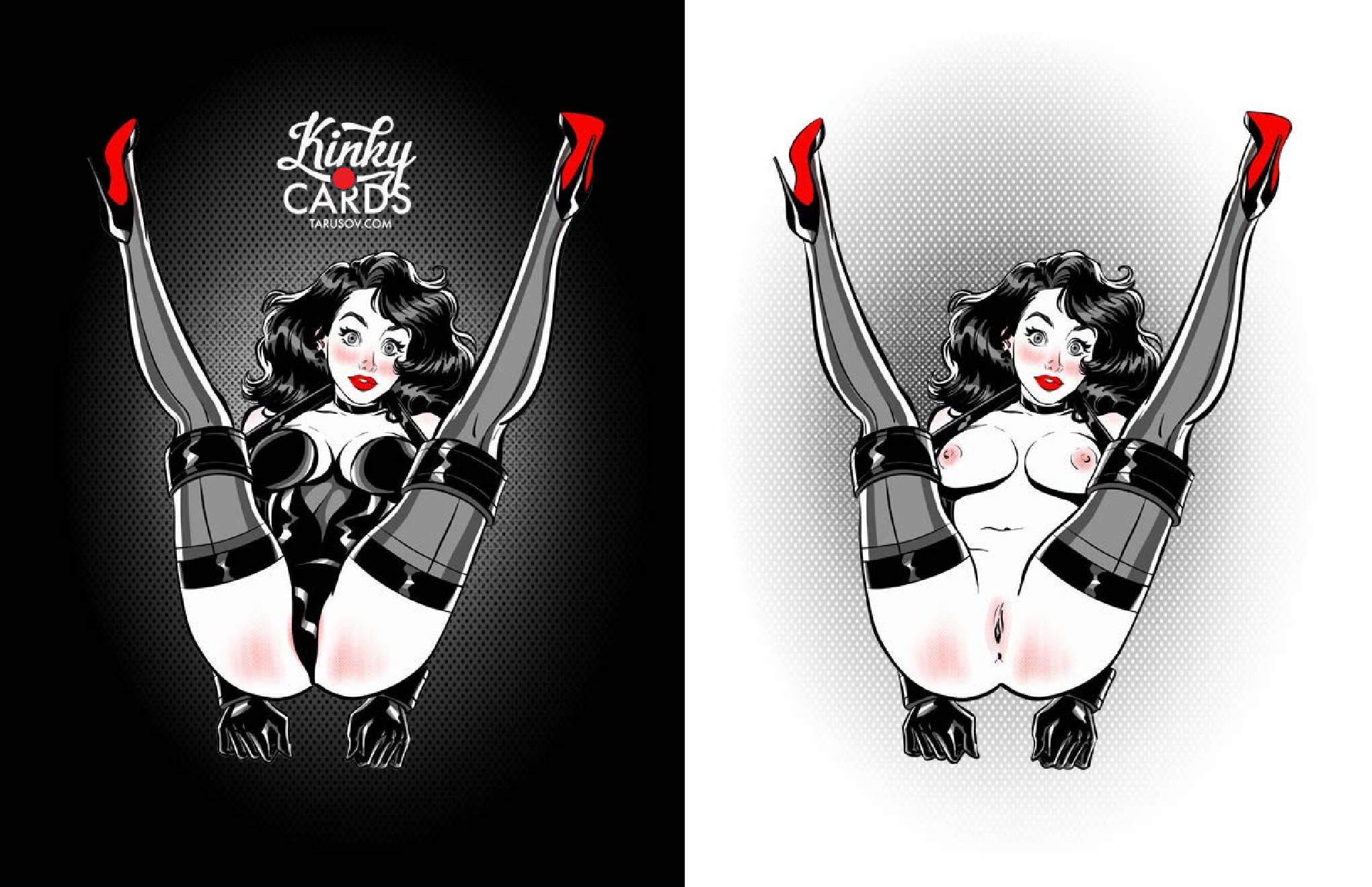 Artworks, Pinups And More [Andrew Tarusov] Kinky Cards Full Exposure - [Andrew Tarusov] – page 36