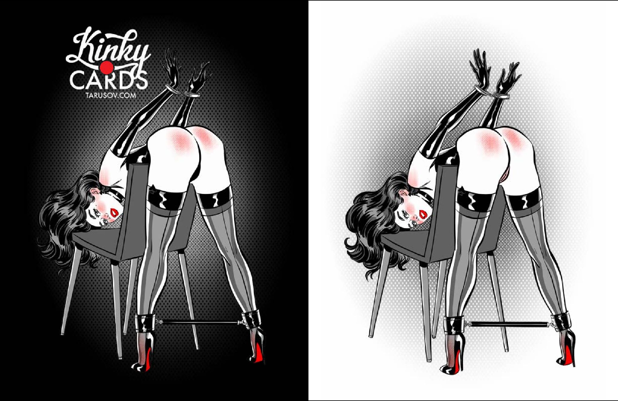 Artworks, Pinups And More [Andrew Tarusov] Kinky Cards Full Exposure - [Andrew Tarusov] – page 37