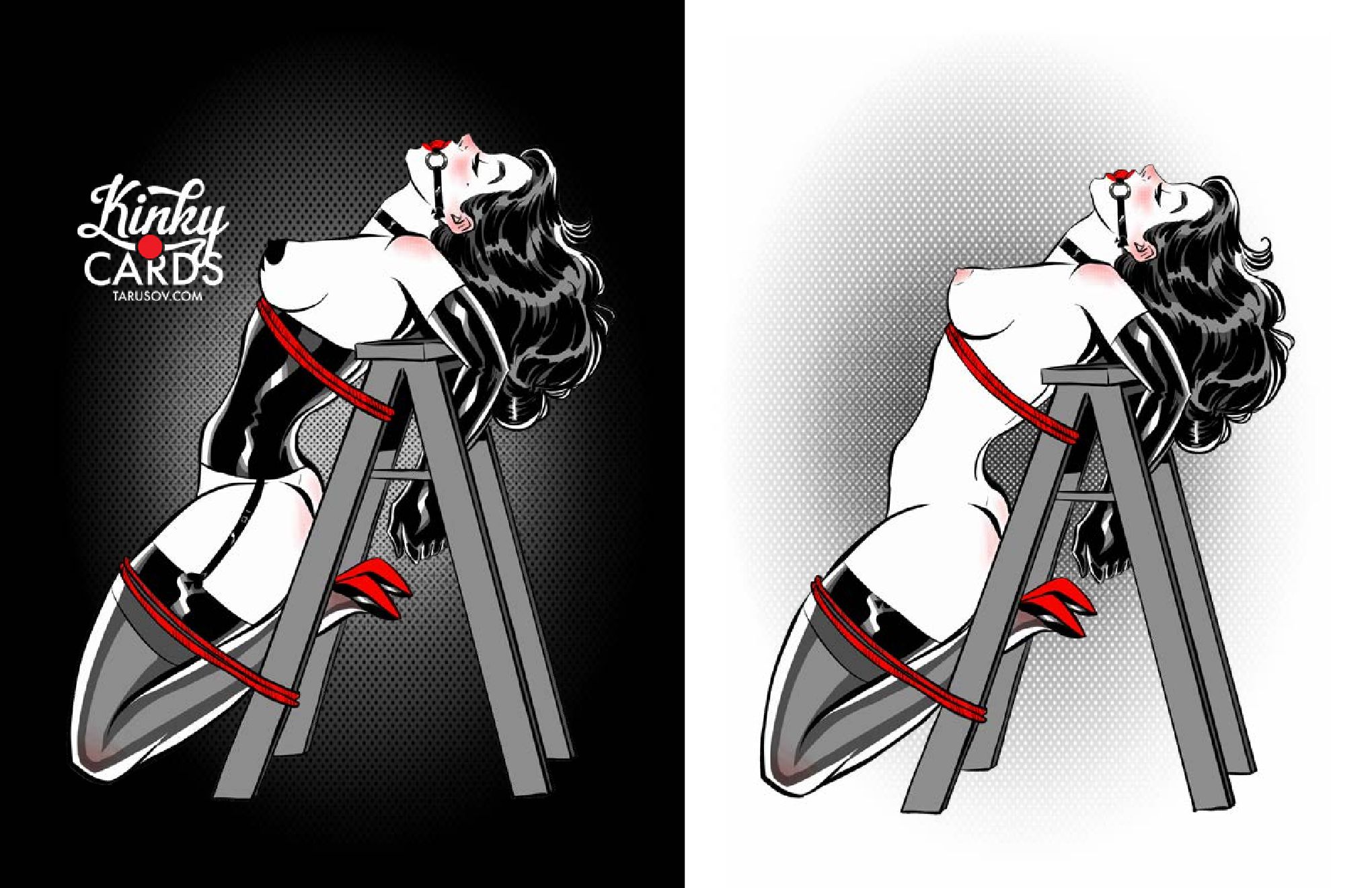 Artworks, Pinups And More [Andrew Tarusov] Kinky Cards Full Exposure - [Andrew Tarusov] – page 39